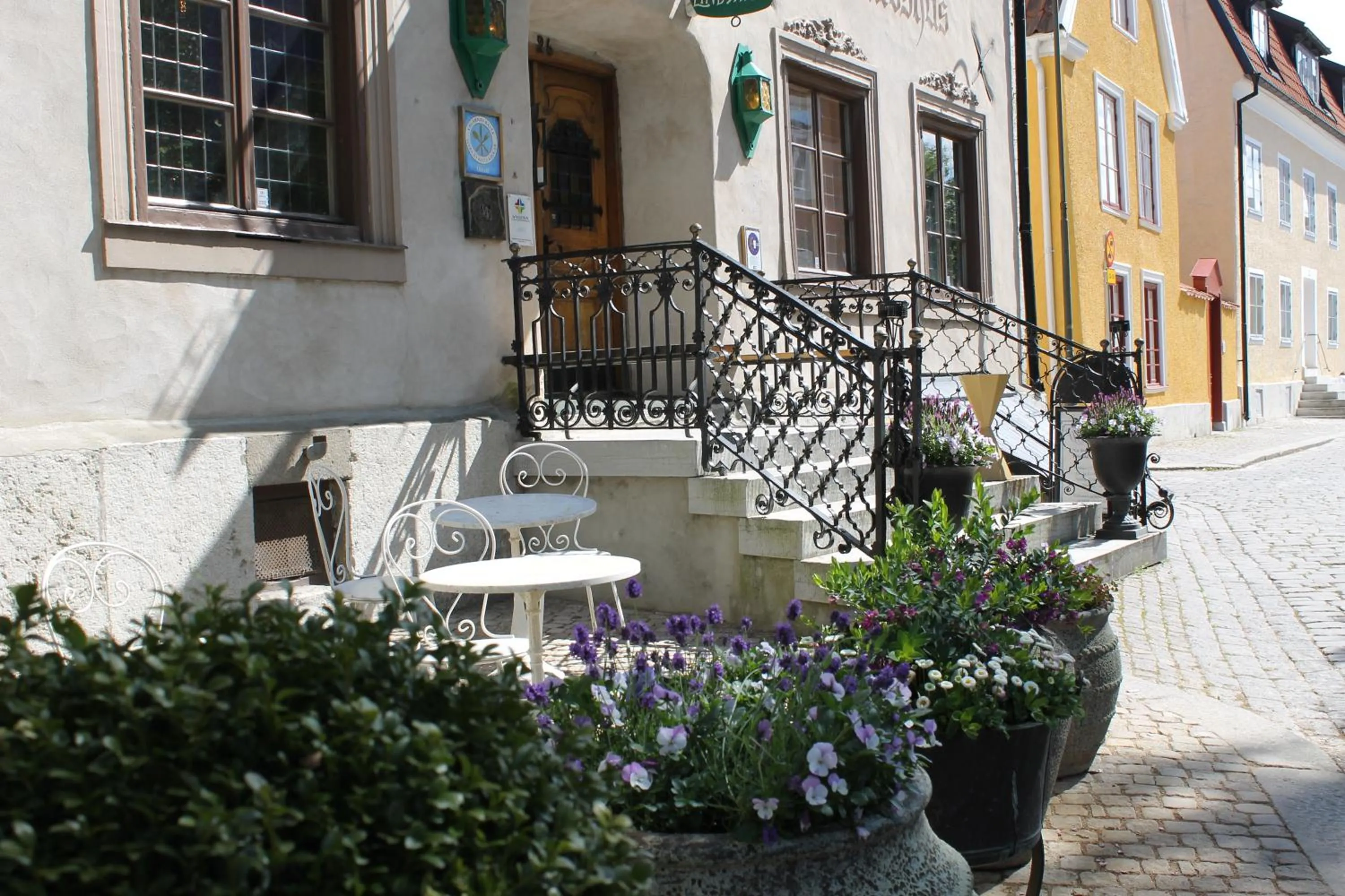 Facade/entrance in Värdshuset Lindgården
