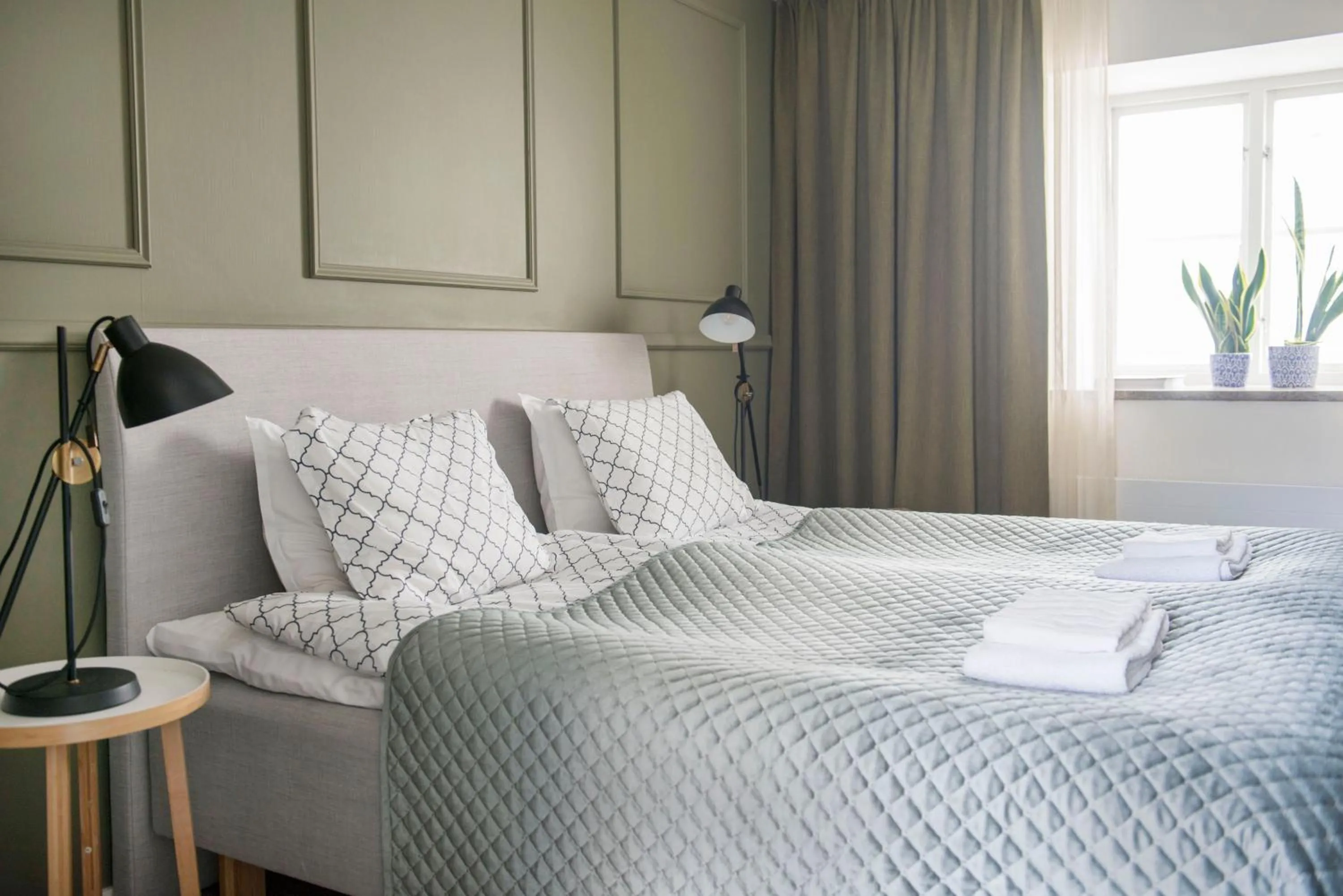 Bed in Värdshuset Lindgården