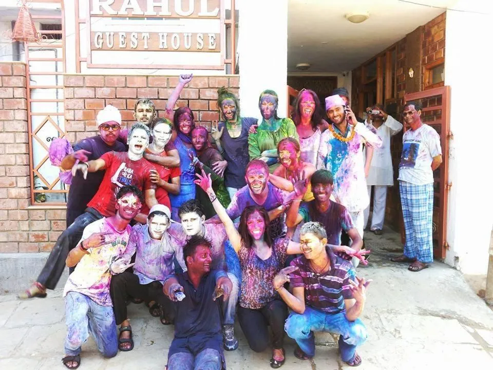 group of guests in Rahul Guest House