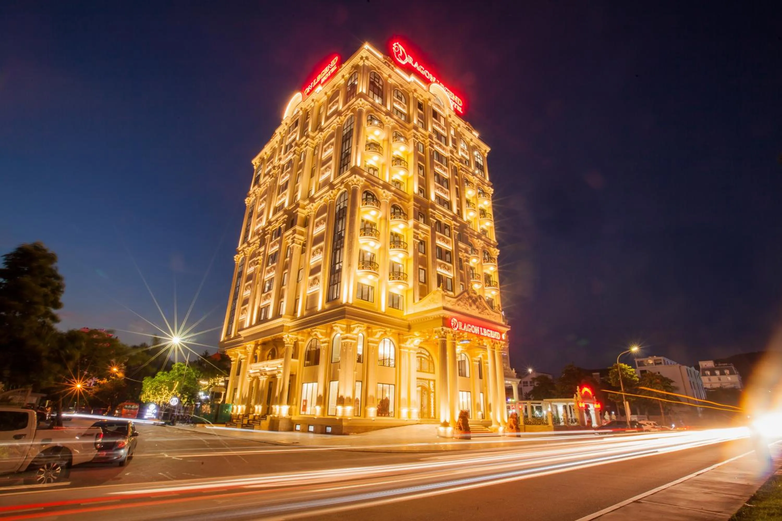 Property building in Dragon Legend Hotel