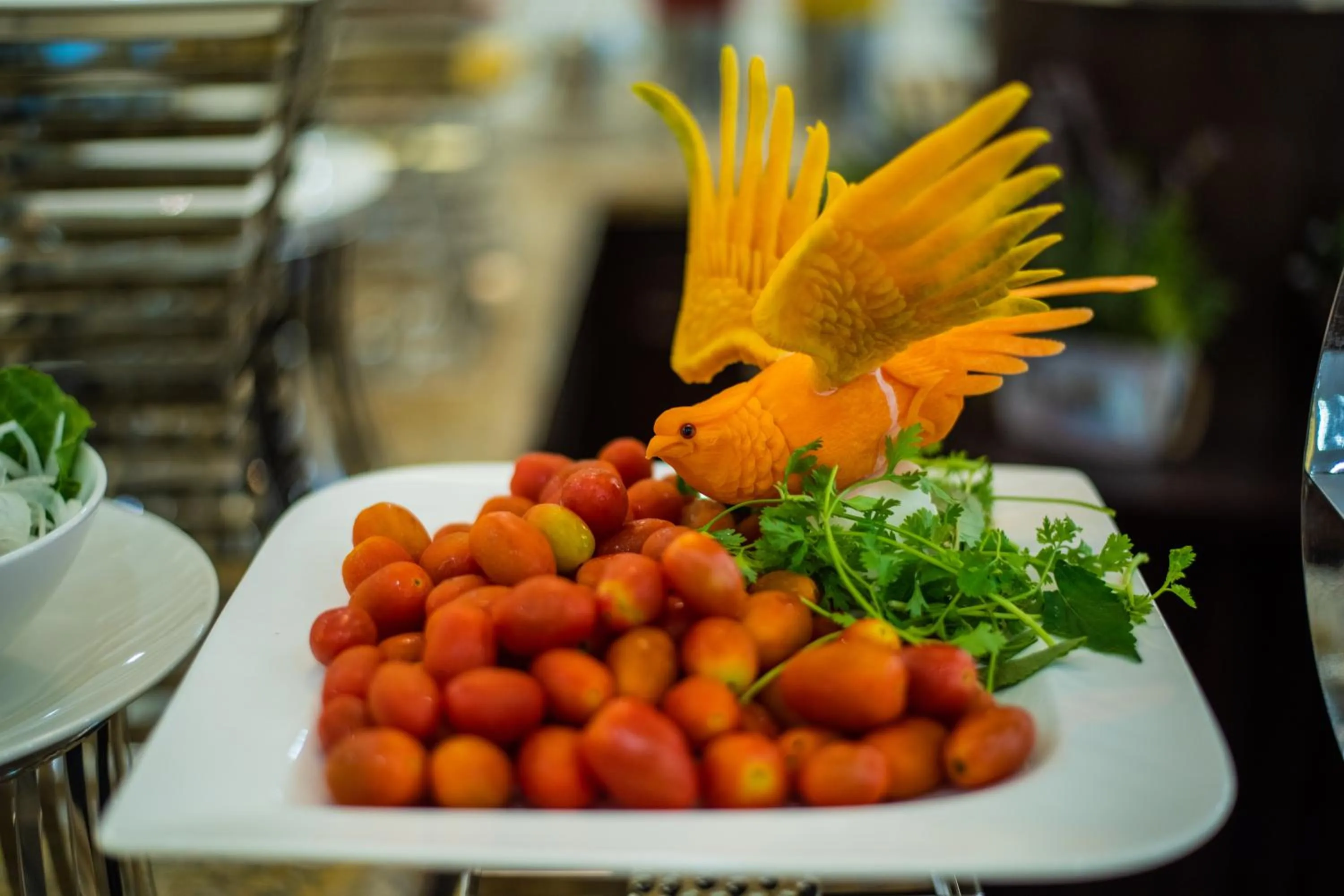 Breakfast in Dragon Legend Hotel