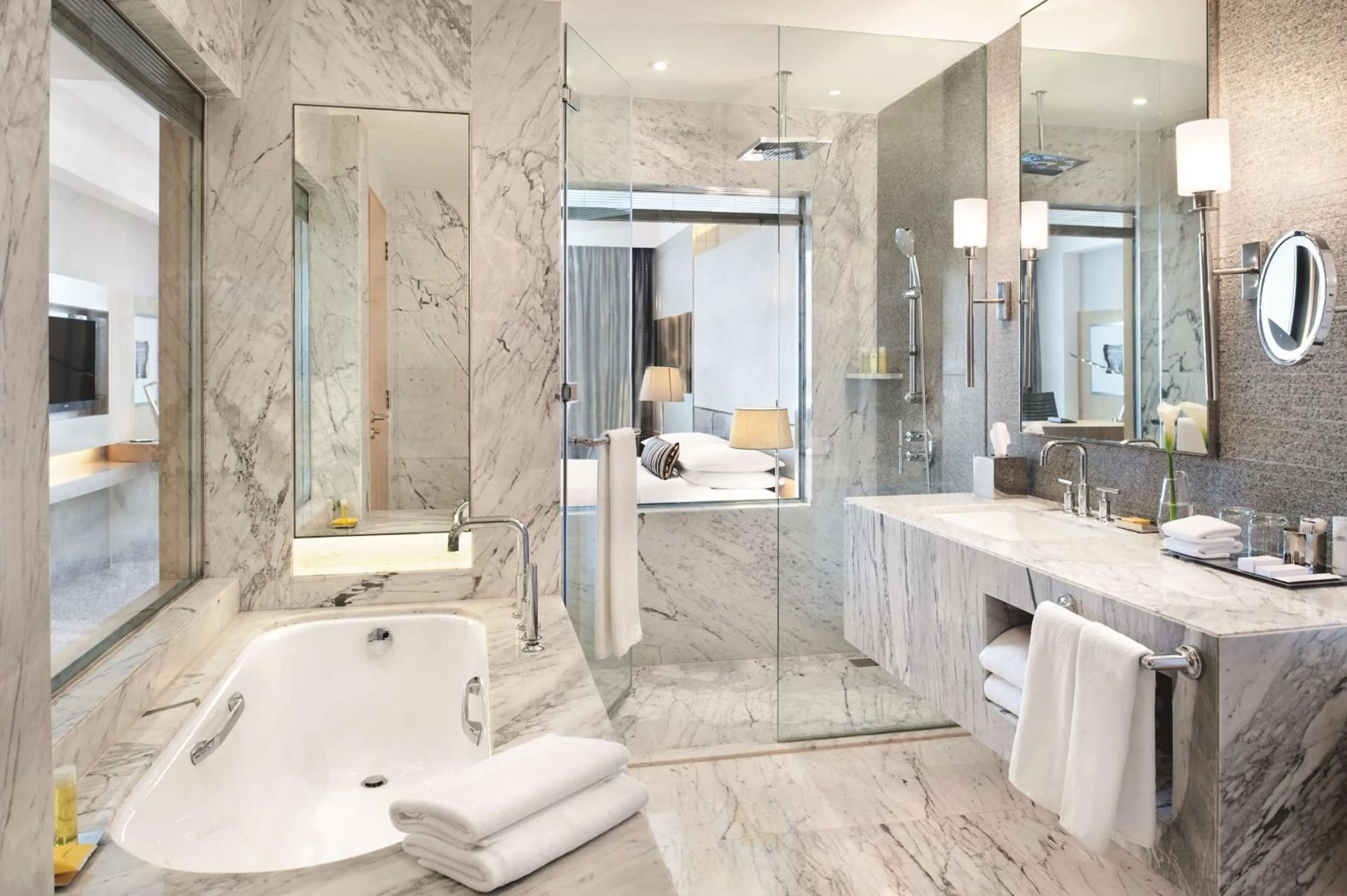 Bathroom in Hyatt Regency Gurgaon