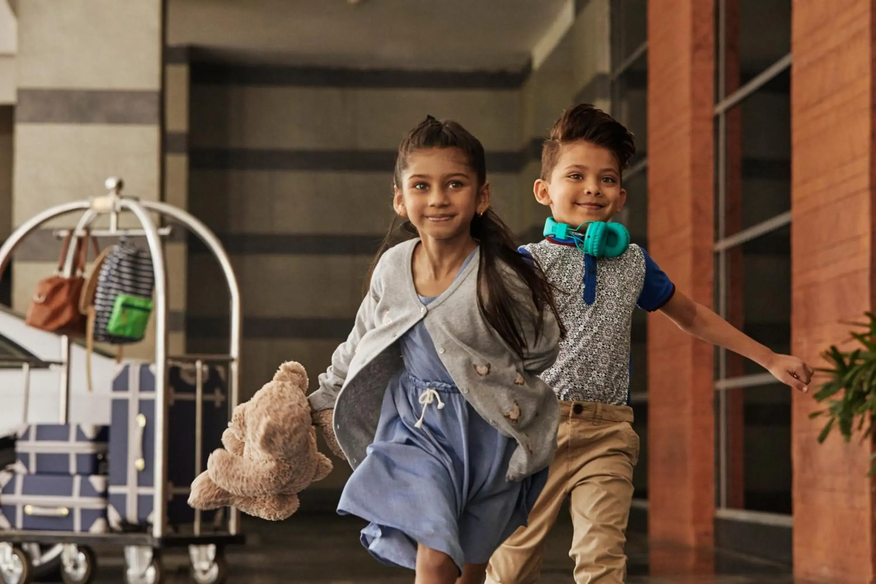 Lobby or reception in Hyatt Regency Gurgaon Lobby or reception in Hyatt Regency Gurgaon