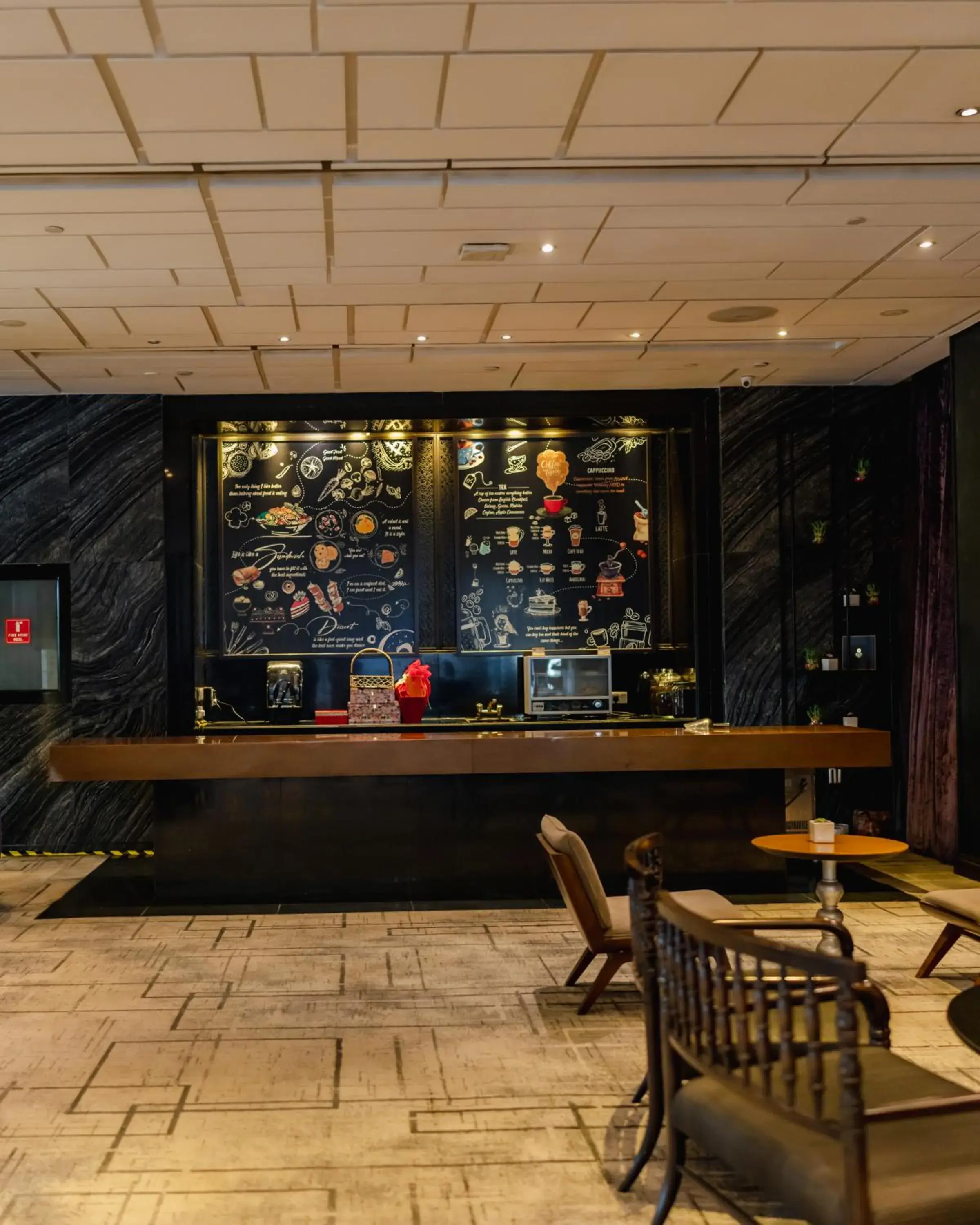 Lobby or reception in Hyatt Regency Gurgaon Lobby or reception in Hyatt Regency Gurgaon