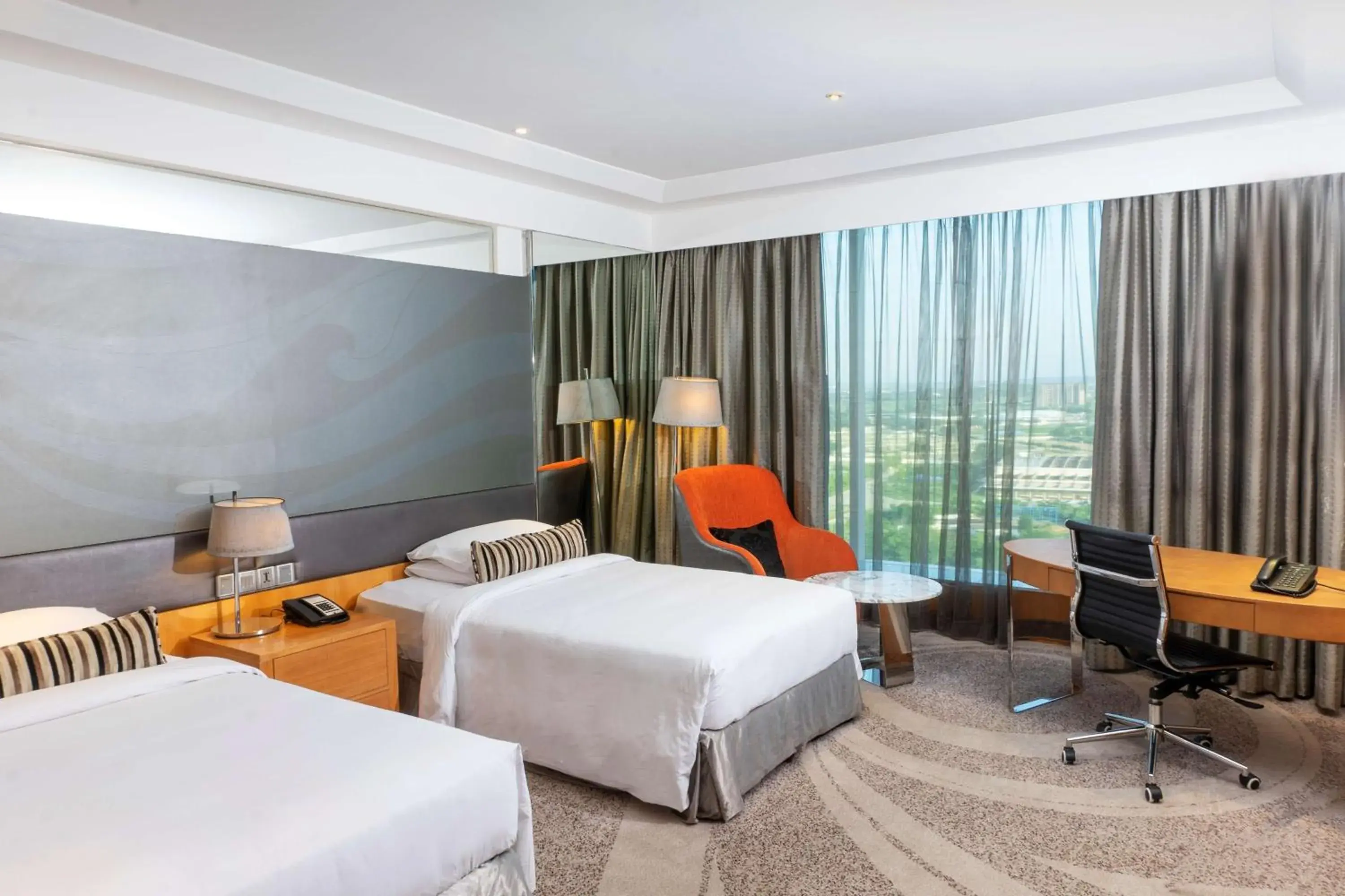 Photo of the whole room, Bed in Hyatt Regency Gurgaon Photo of the whole room, Bed in Hyatt Regency Gurgaon