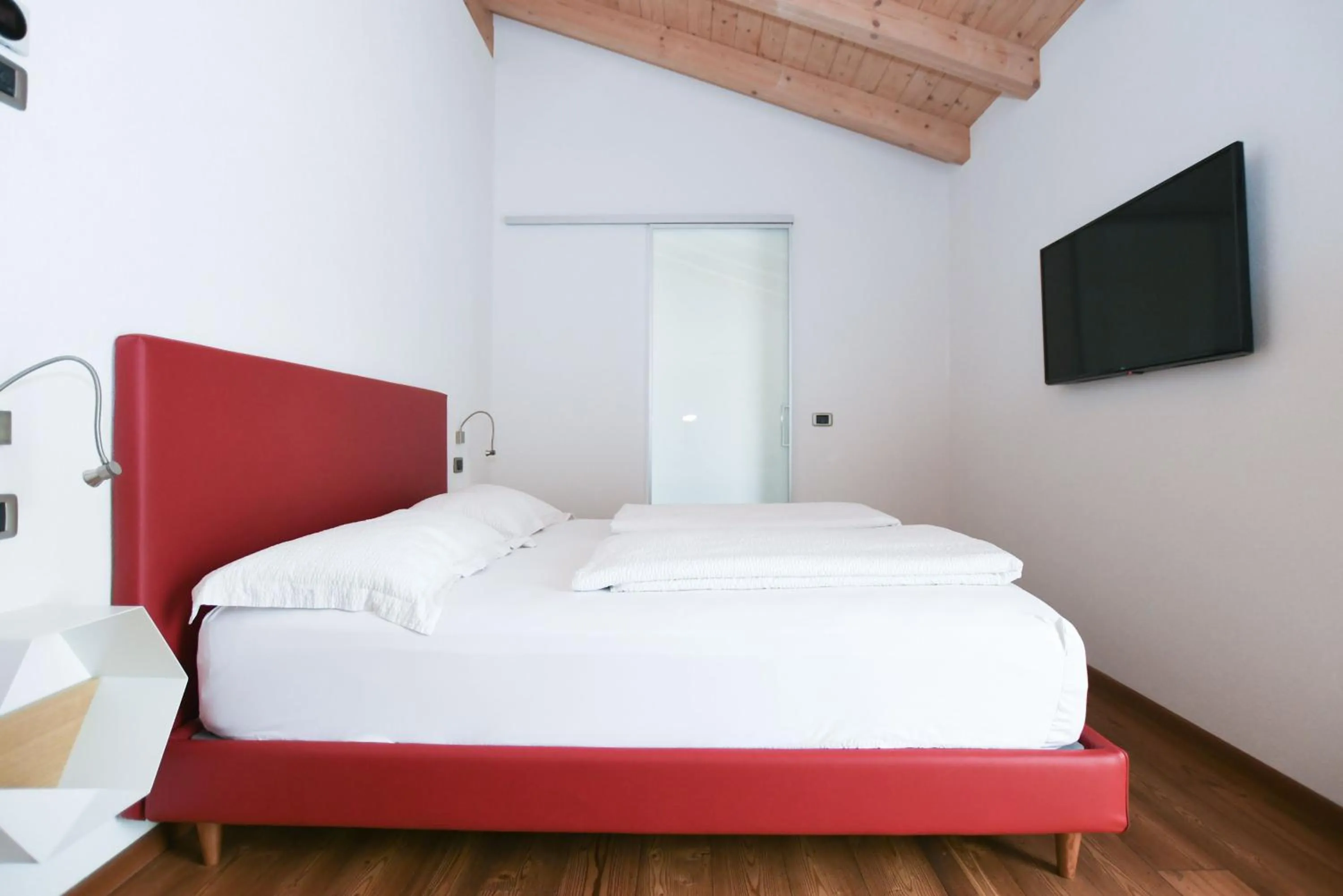 Bed in Agritur Casteller
