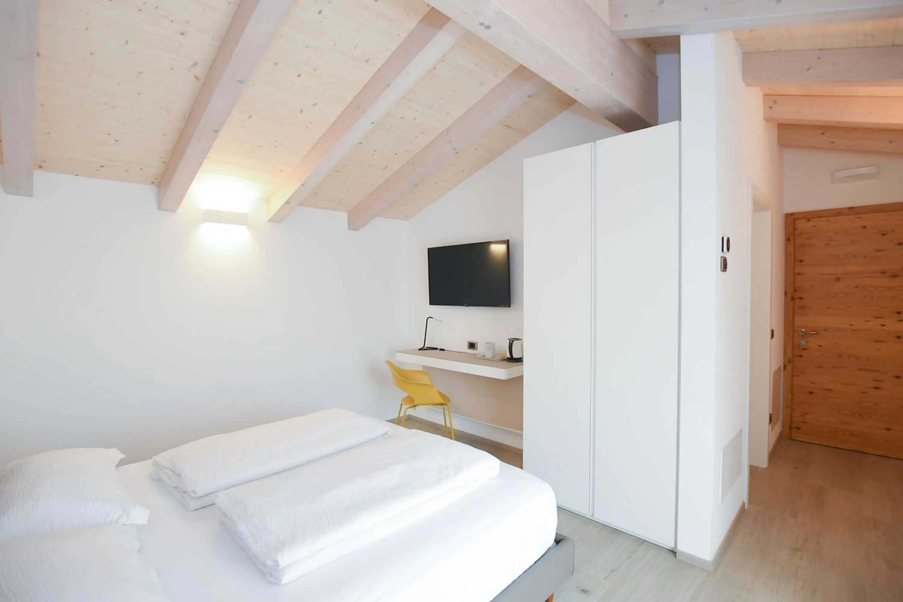 Bed in Agritur Casteller