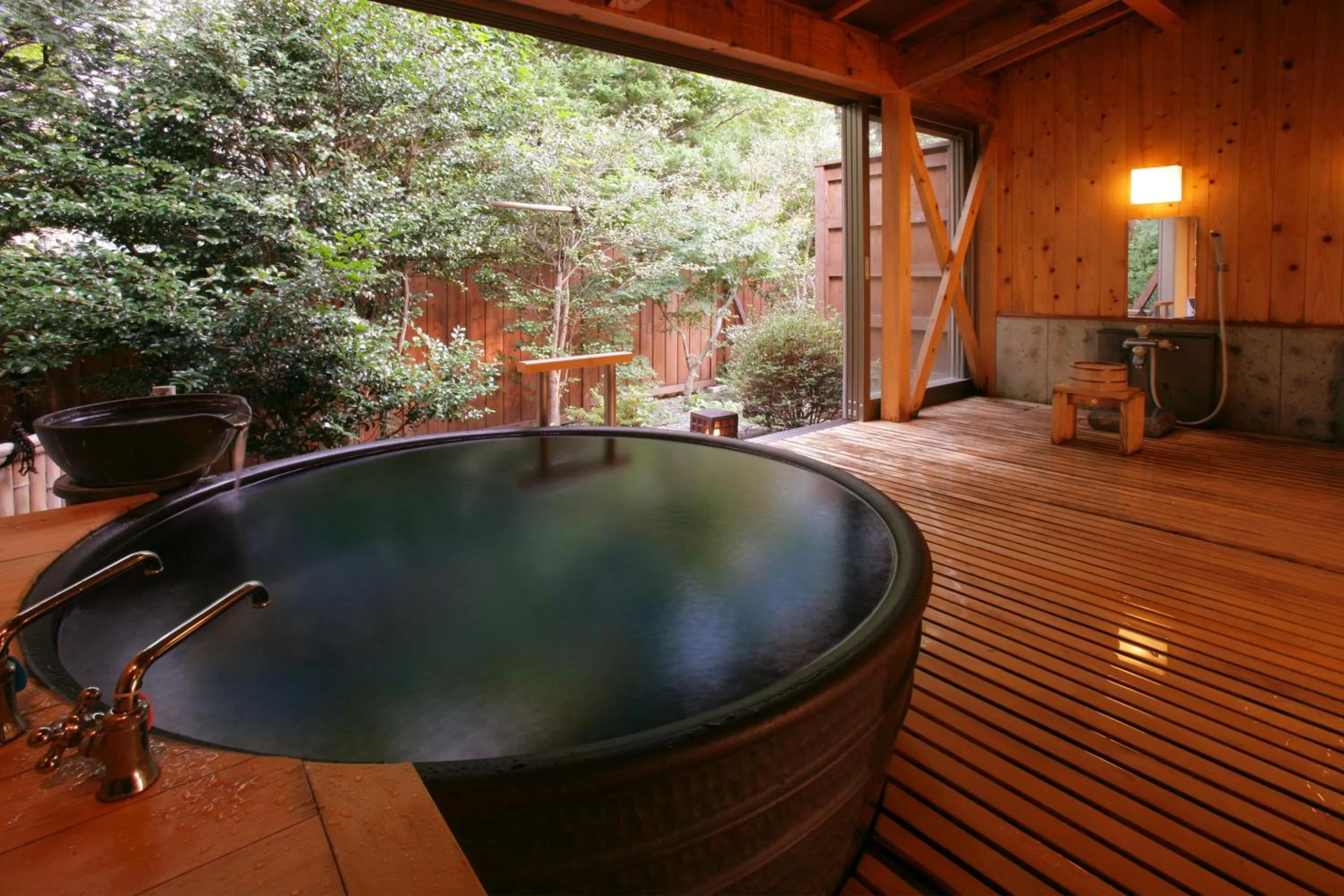 Hot Spring Bath in Kinugawa Grand Hotel Yumenotoki
