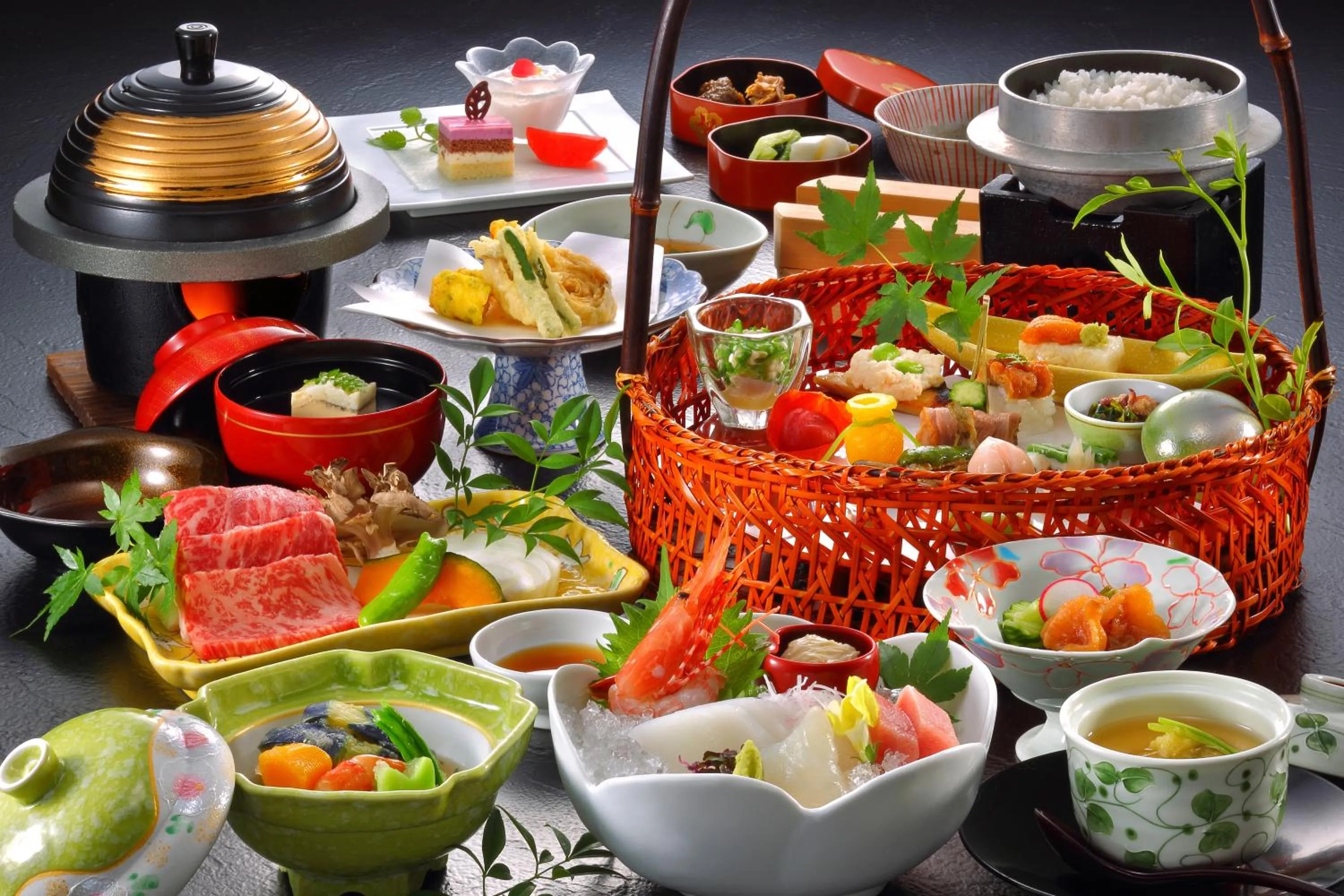 Food and drinks in Kinugawa Grand Hotel Yumenotoki