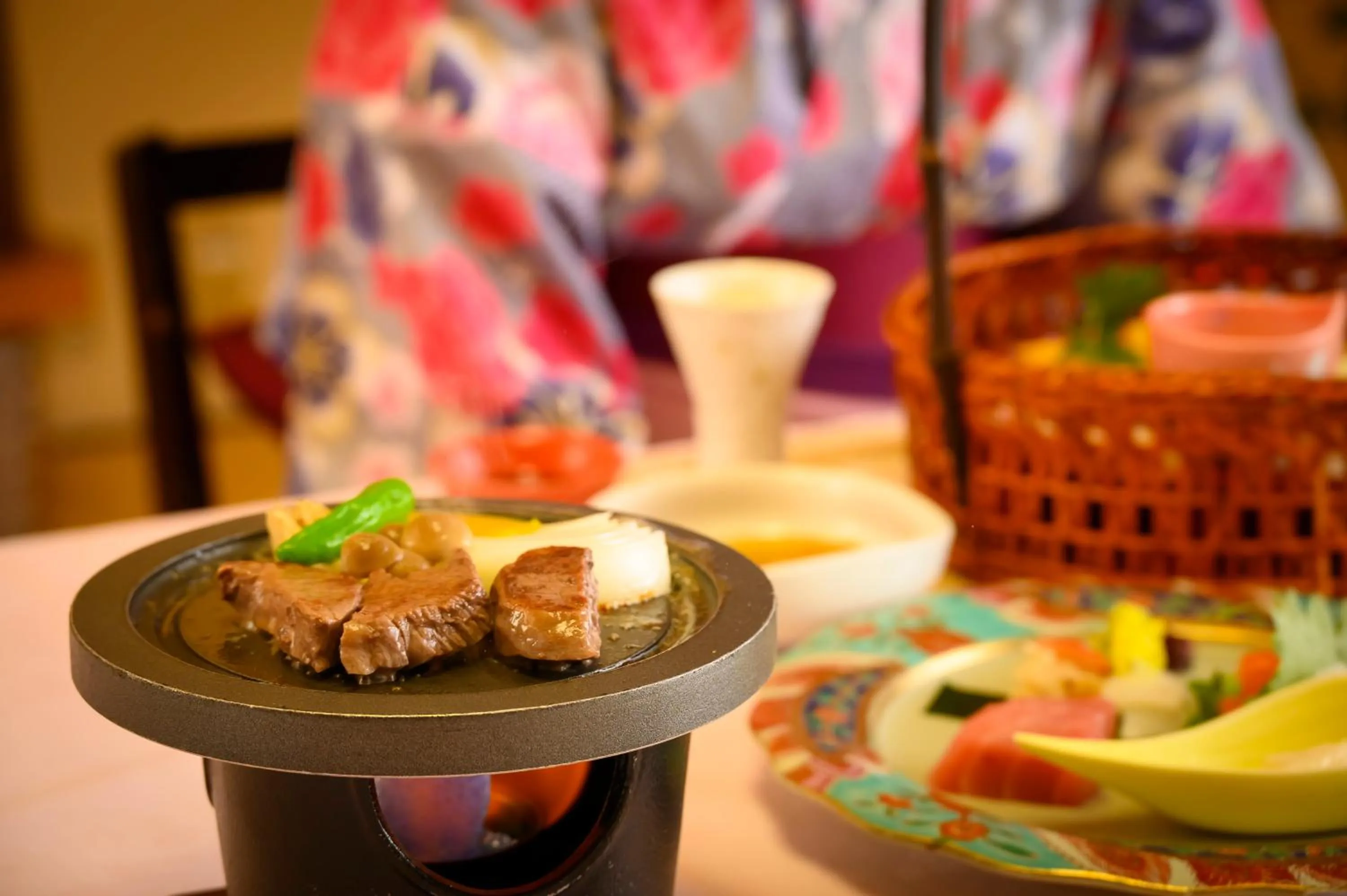 Food and drinks in Kinugawa Grand Hotel Yumenotoki