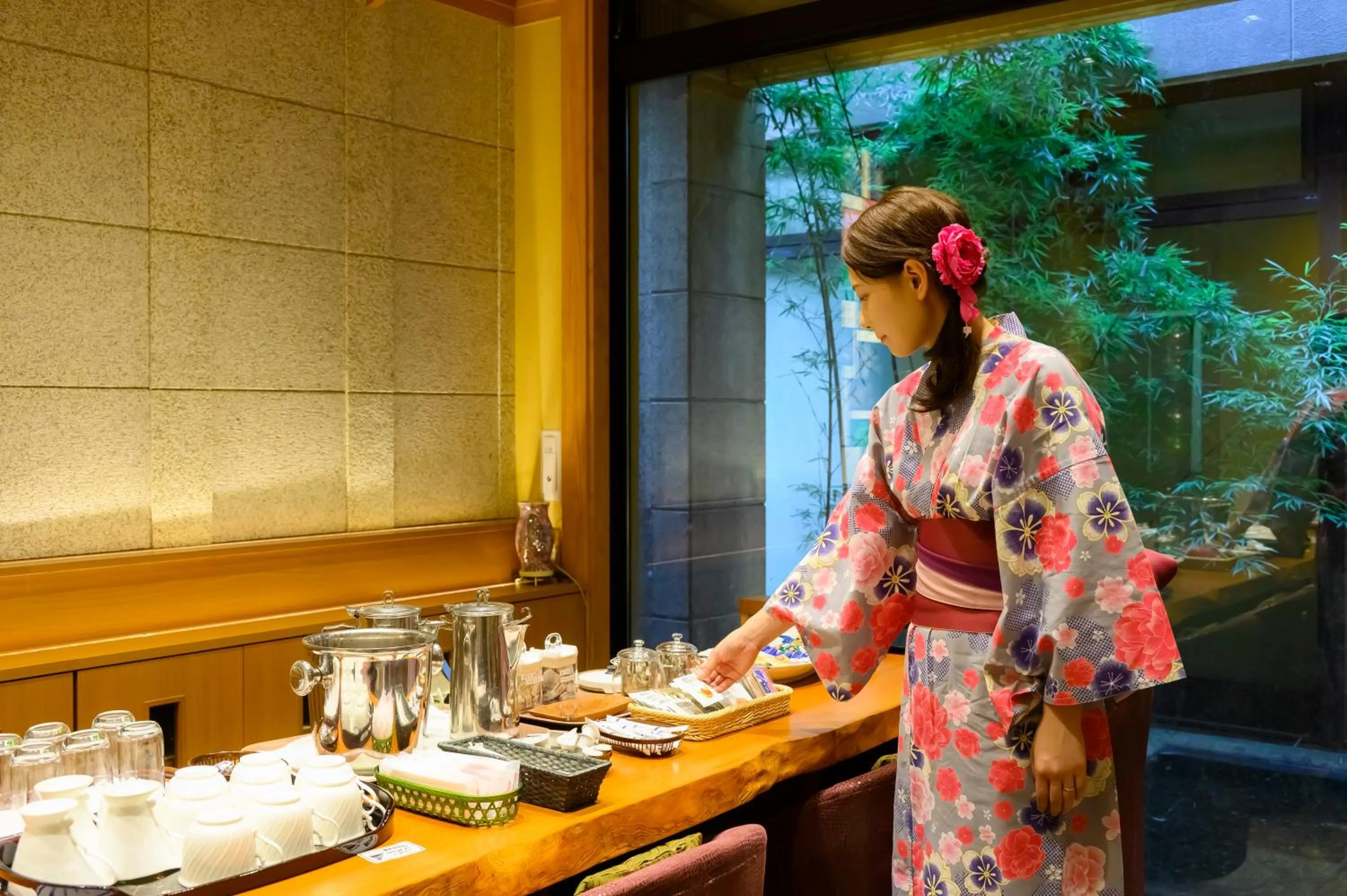 People in Kinugawa Grand Hotel Yumenotoki