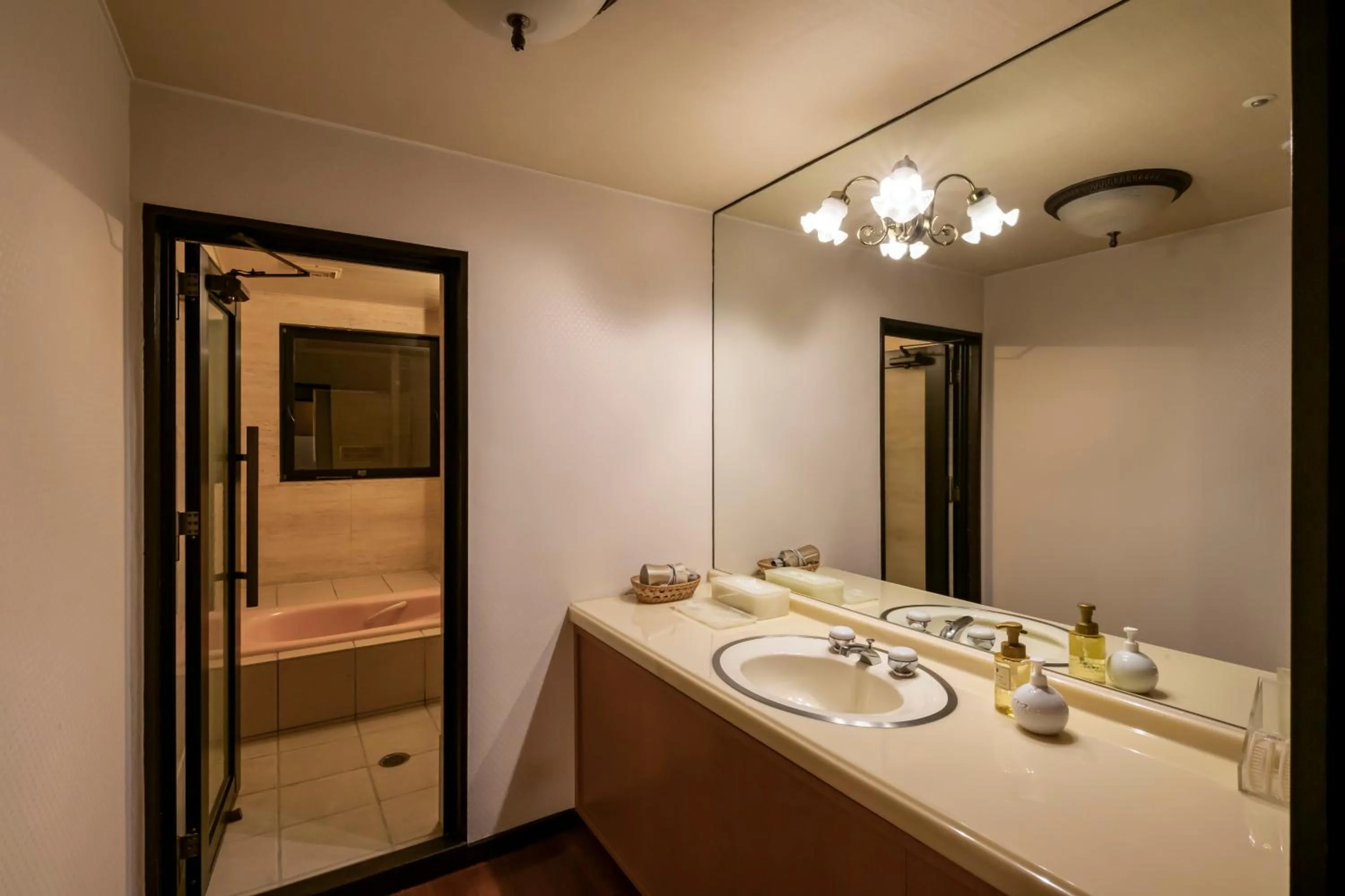 Bathroom in Kinugawa Grand Hotel Yumenotoki