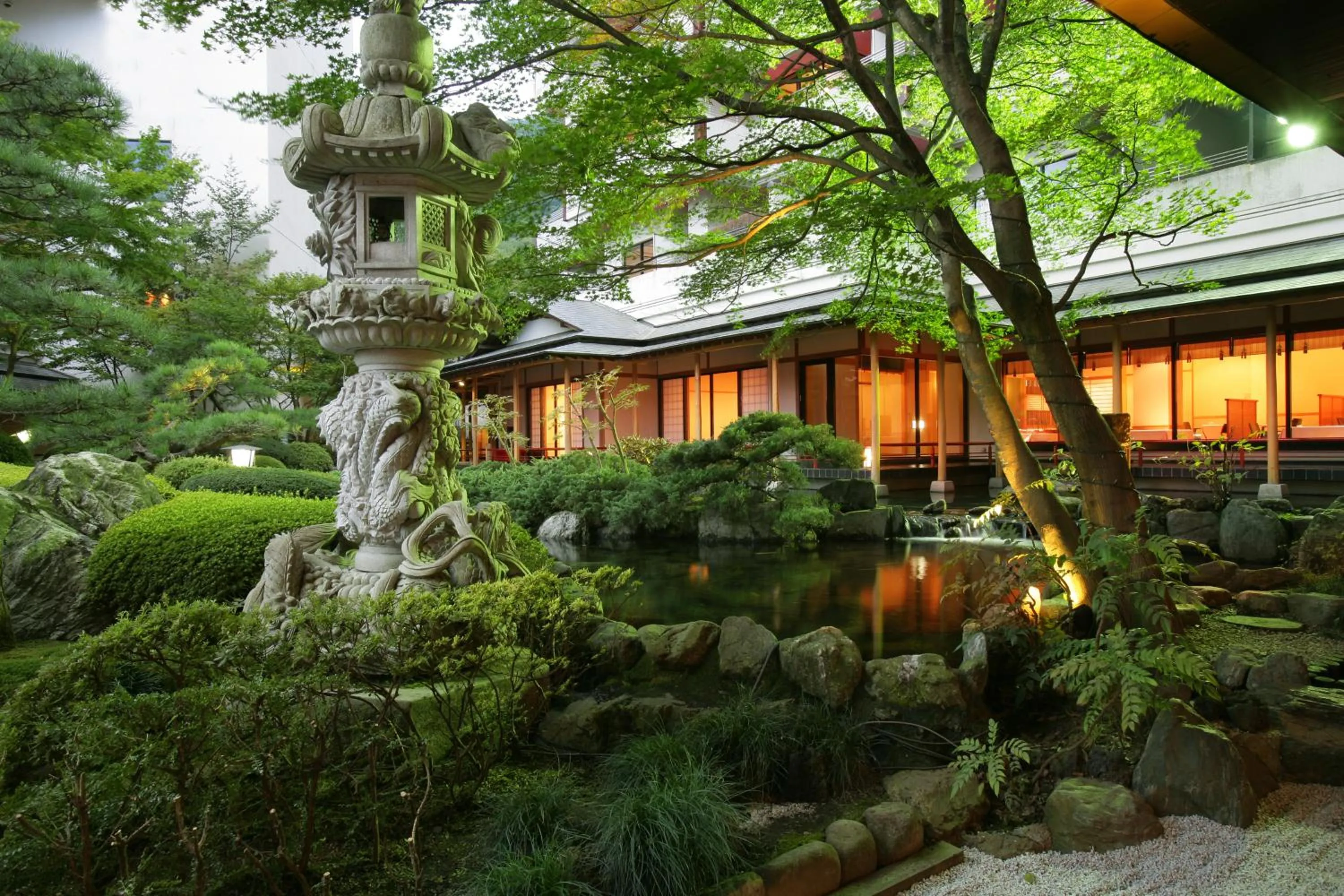 Garden in Kinugawa Grand Hotel Yumenotoki