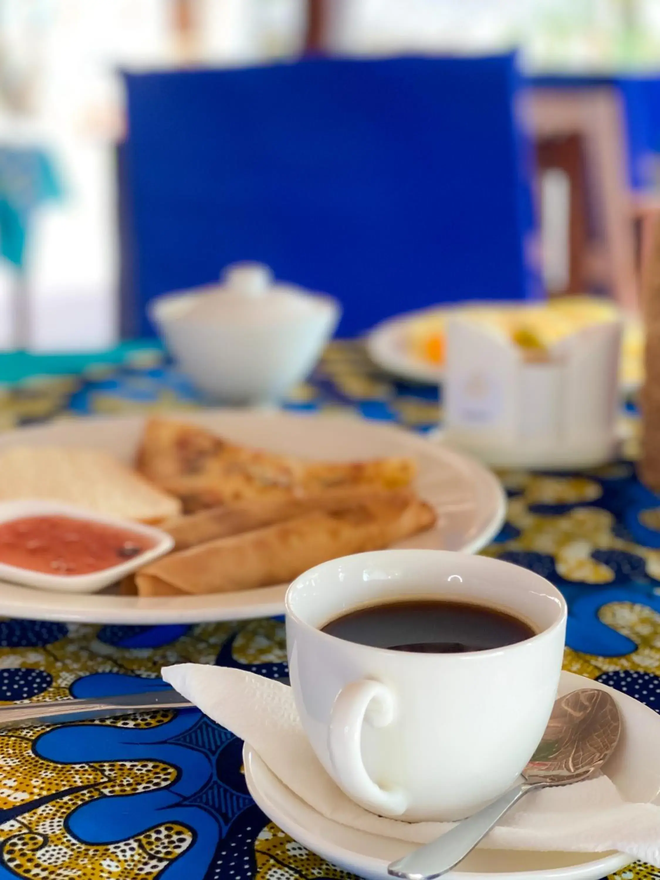 Breakfast in Bella Vista Resort Zanzibar Breakfast in Bella Vista Resort Zanzibar