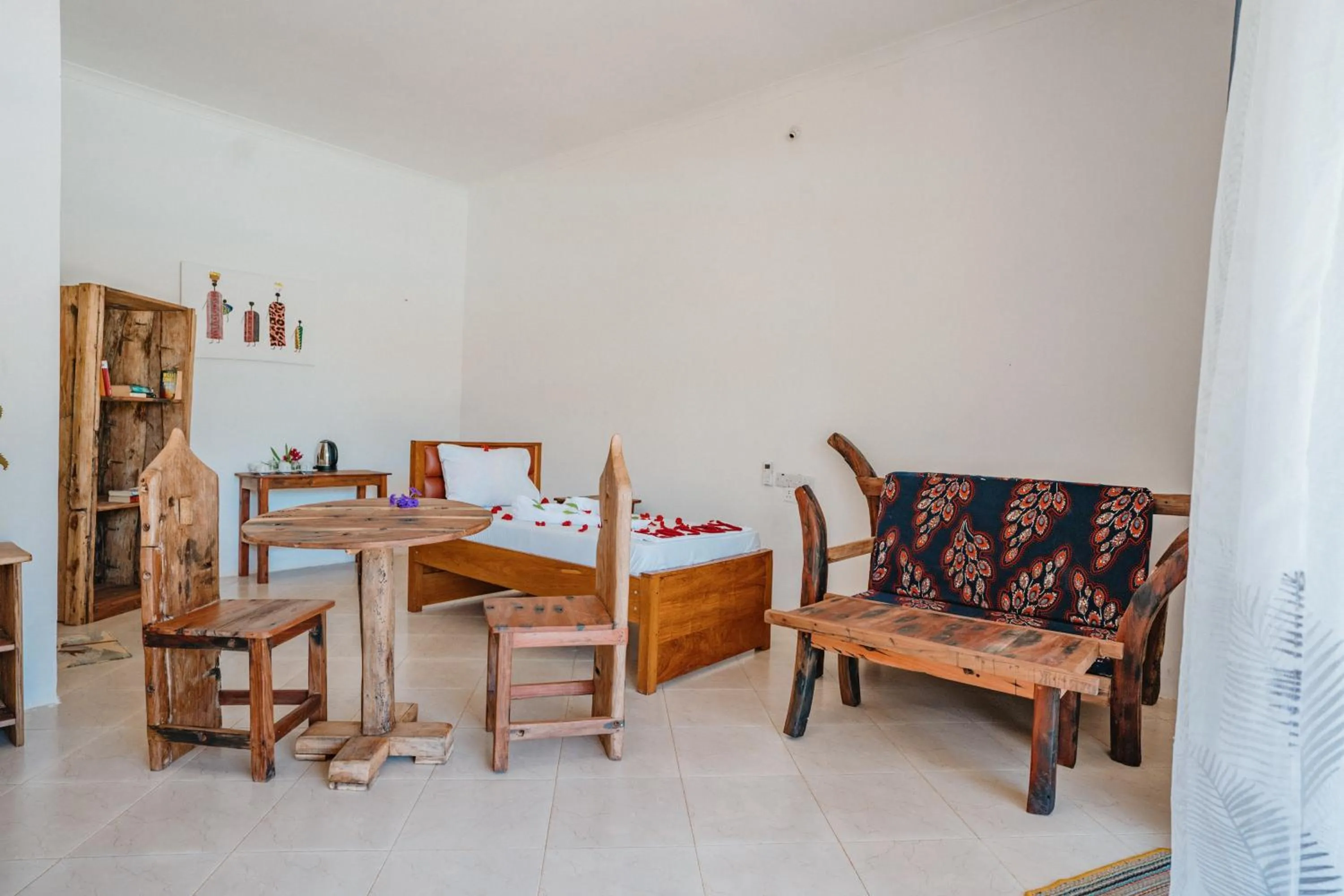 Seating area in Bella Vista Resort Zanzibar