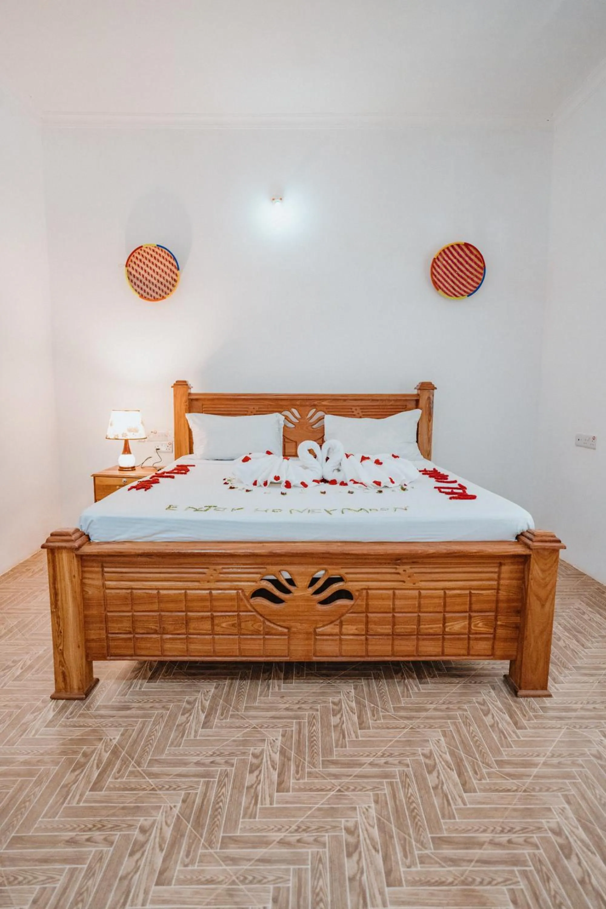Bed in Bella Vista Resort Zanzibar