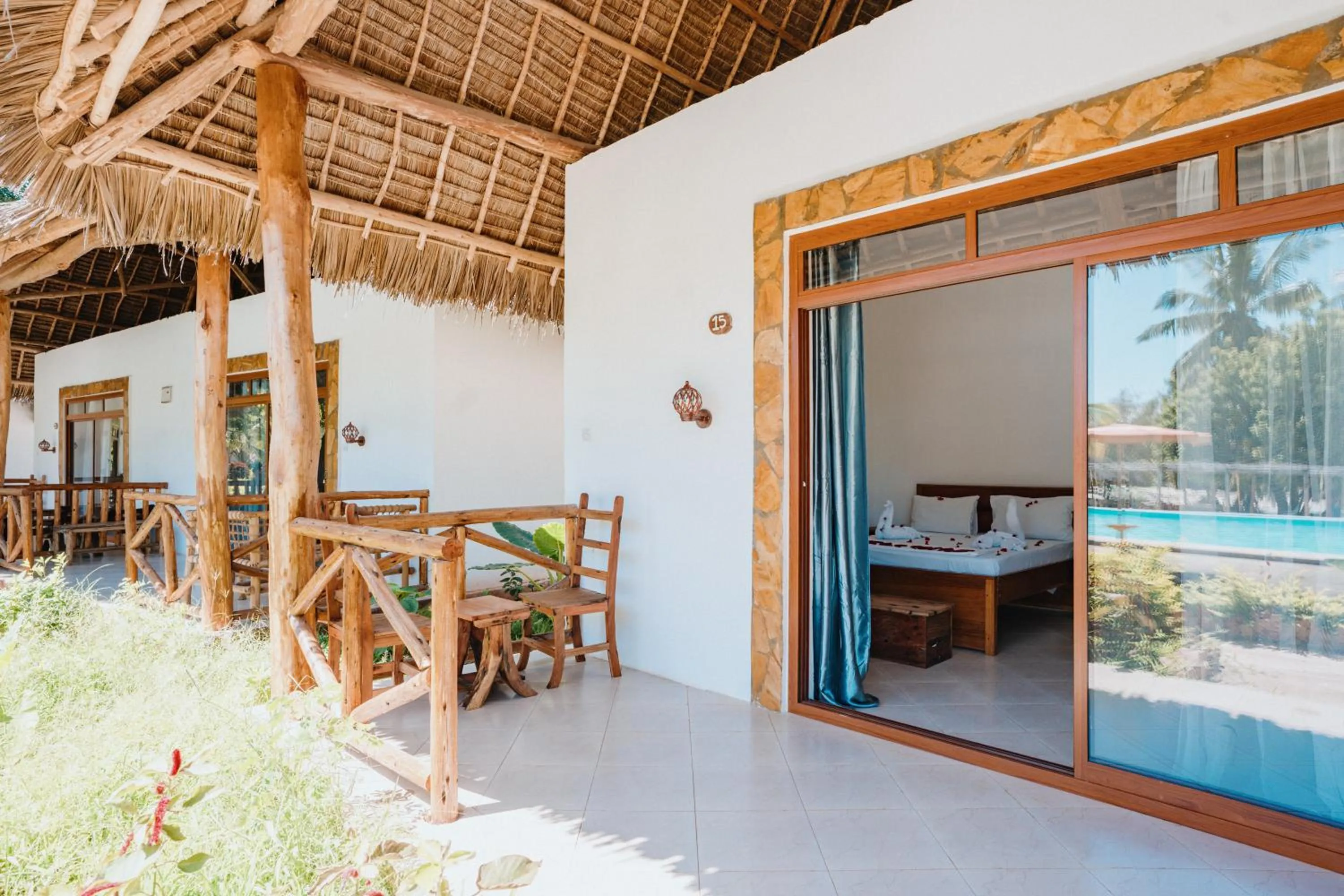 Balcony/Terrace in Bella Vista Resort Zanzibar