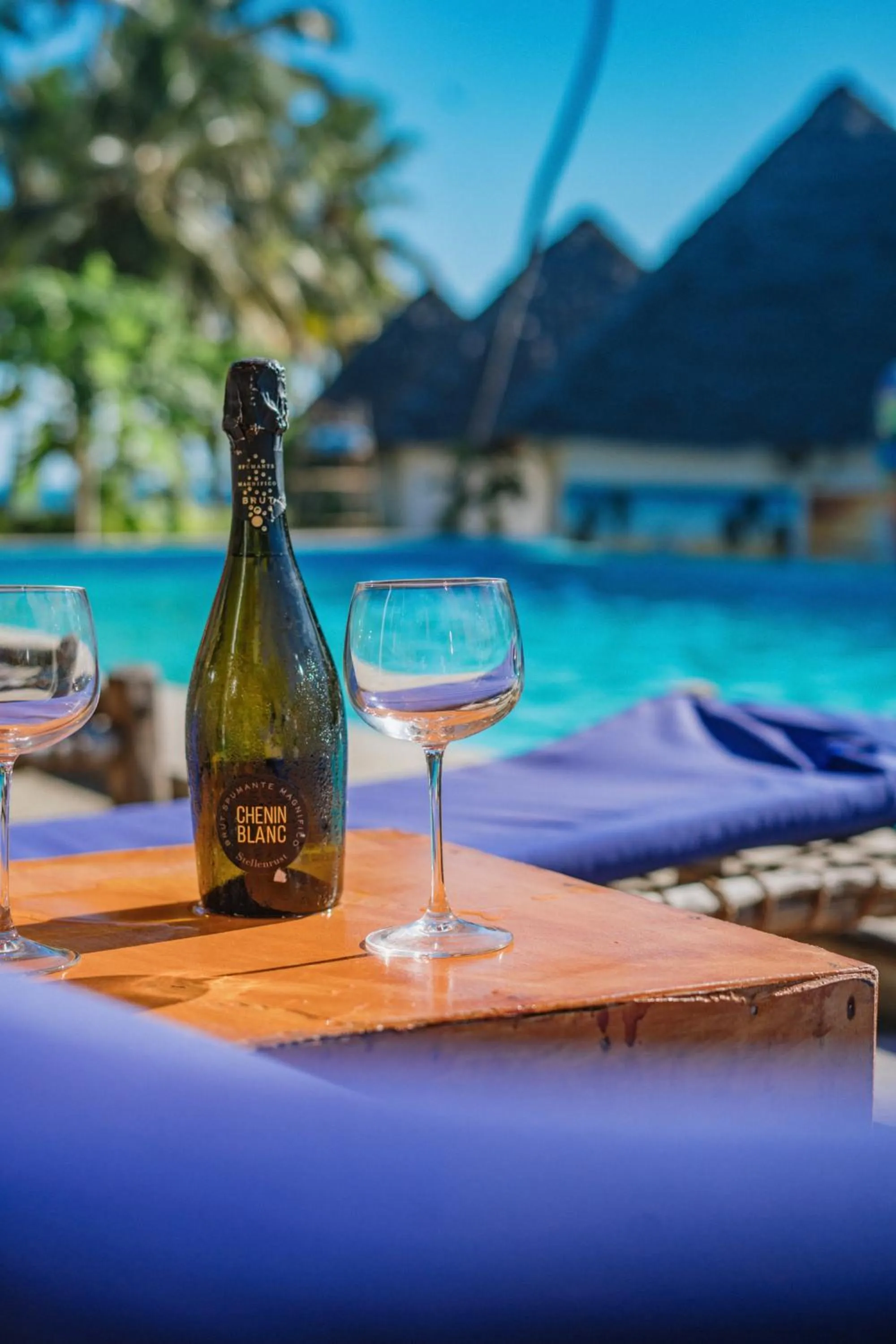 Pool view in Bella Vista Resort Zanzibar