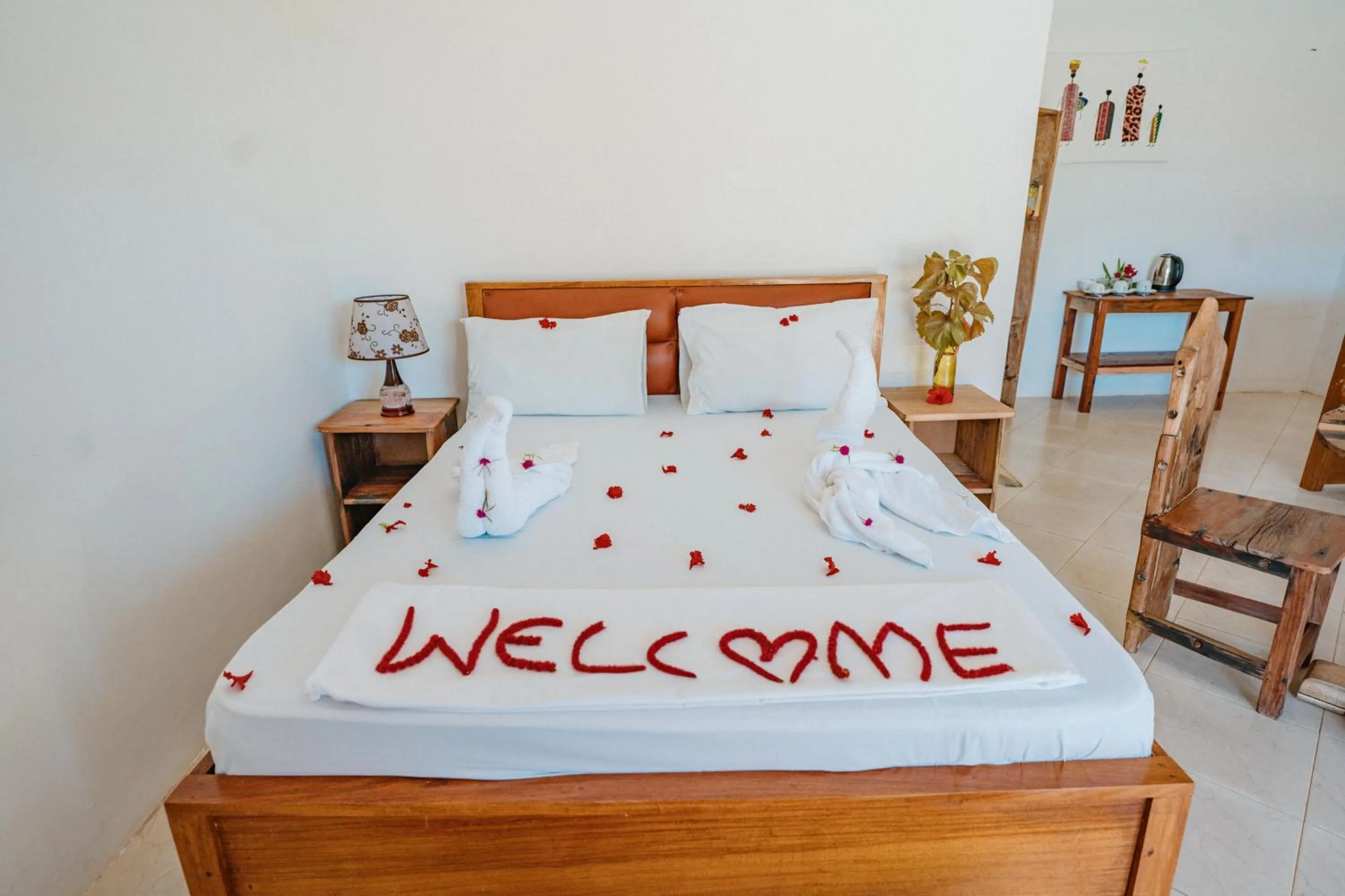 Bedroom in Bella Vista Resort Zanzibar
