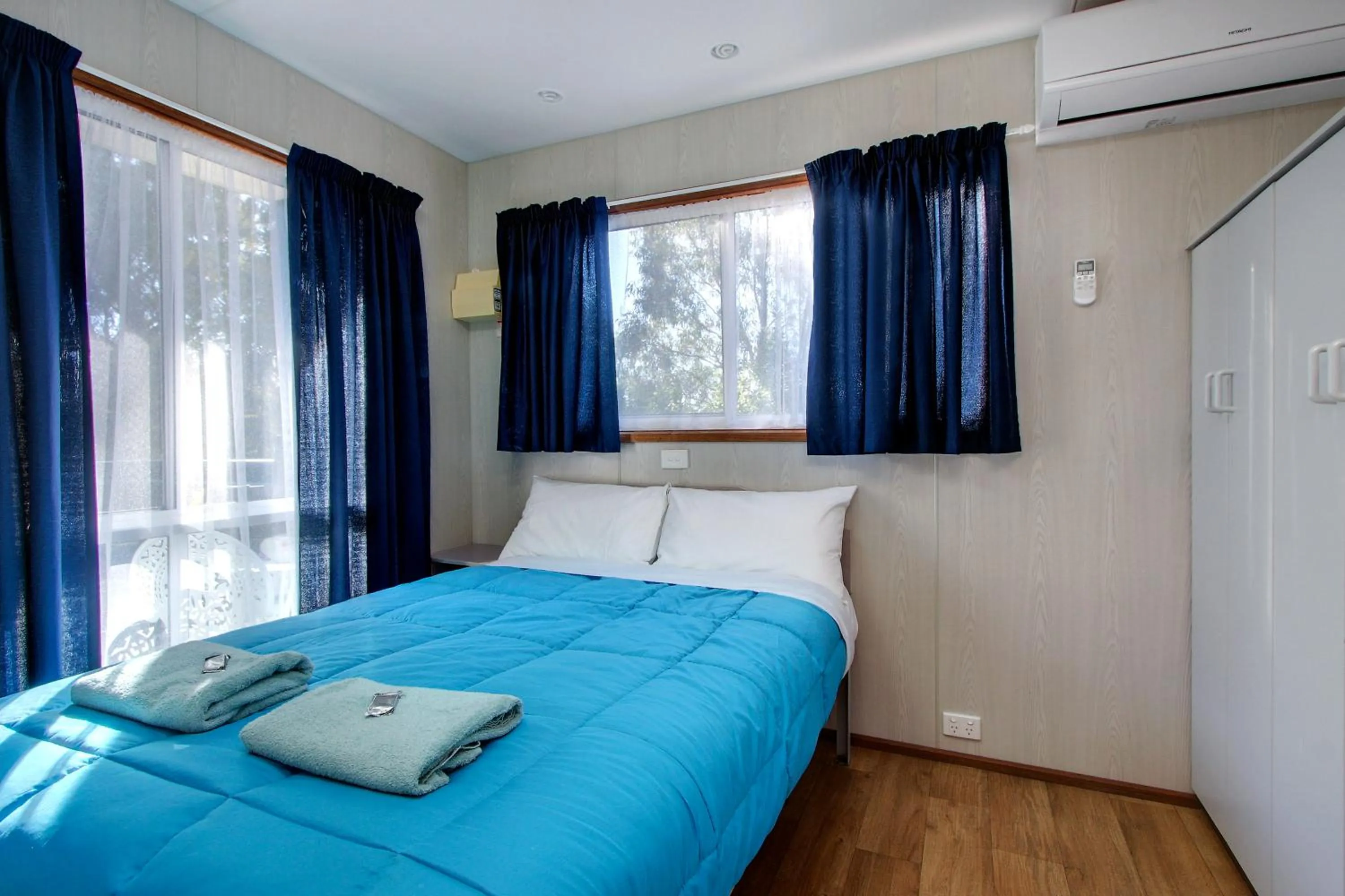 Bedroom, Bed in Gawler Caravan Park