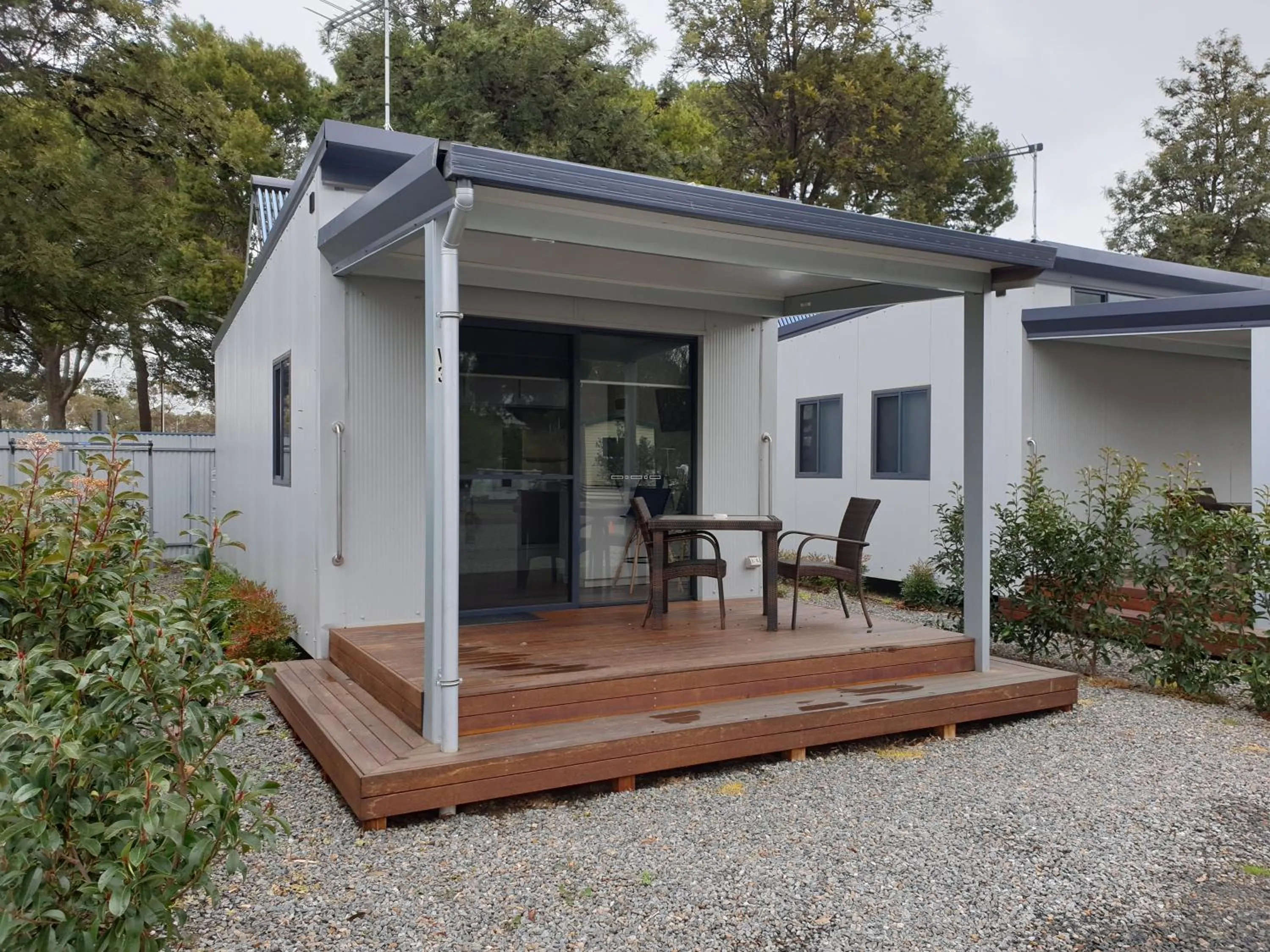 Patio in Gawler Caravan Park