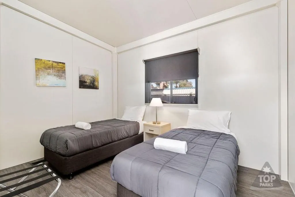 Bedroom in Gawler Caravan Park