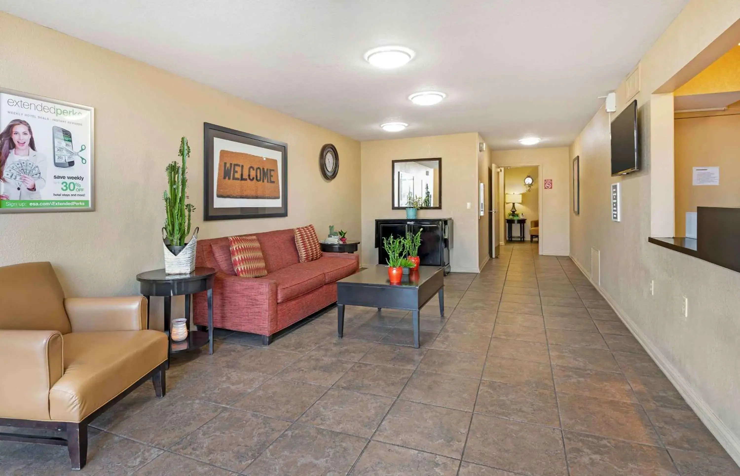 Lobby or reception in Extended Stay America Suites - Fort Wayne - North Lobby or reception in Extended Stay America Suites - Fort Wayne - North
