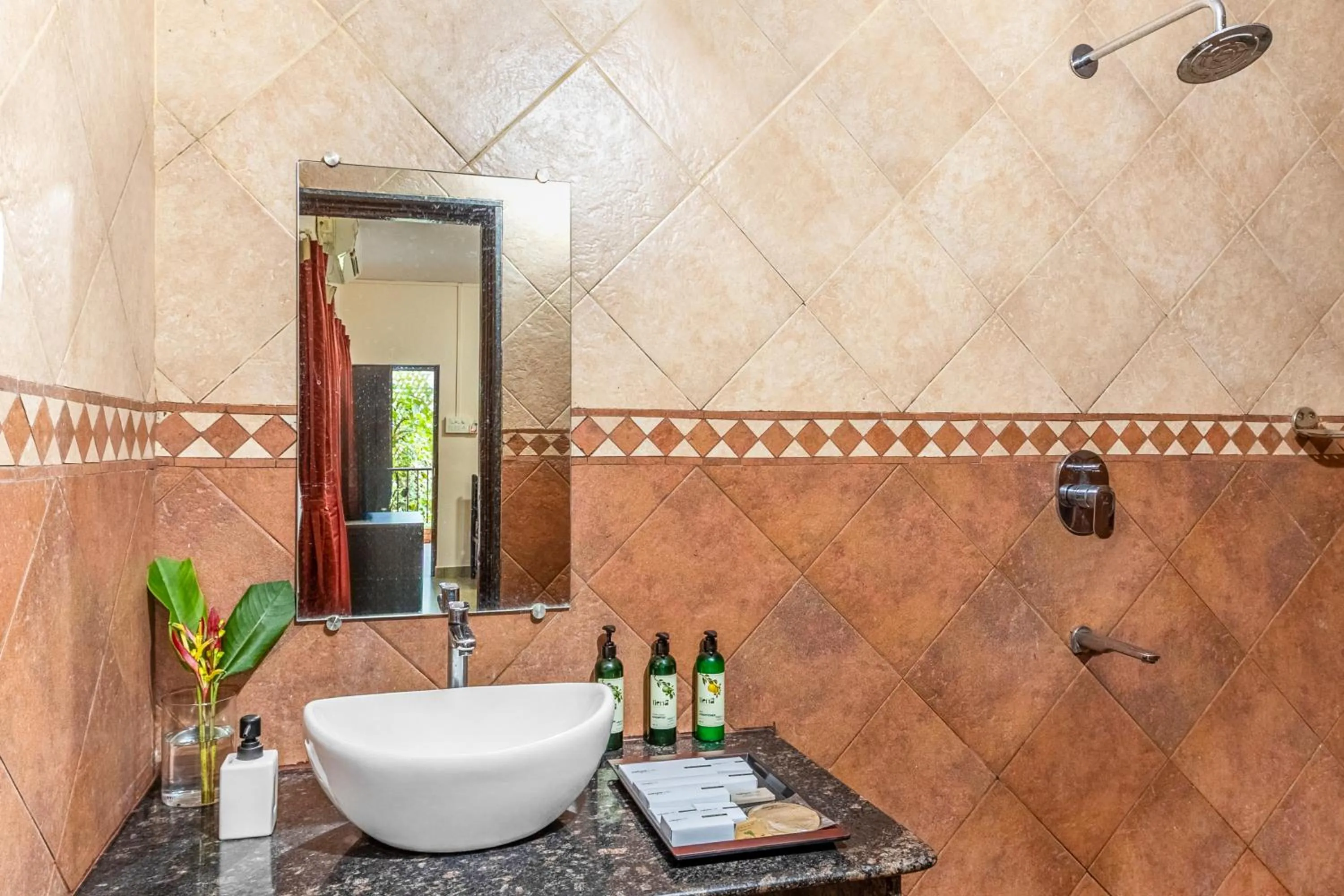 Bathroom in Nature Trails Rock Valley, Goa