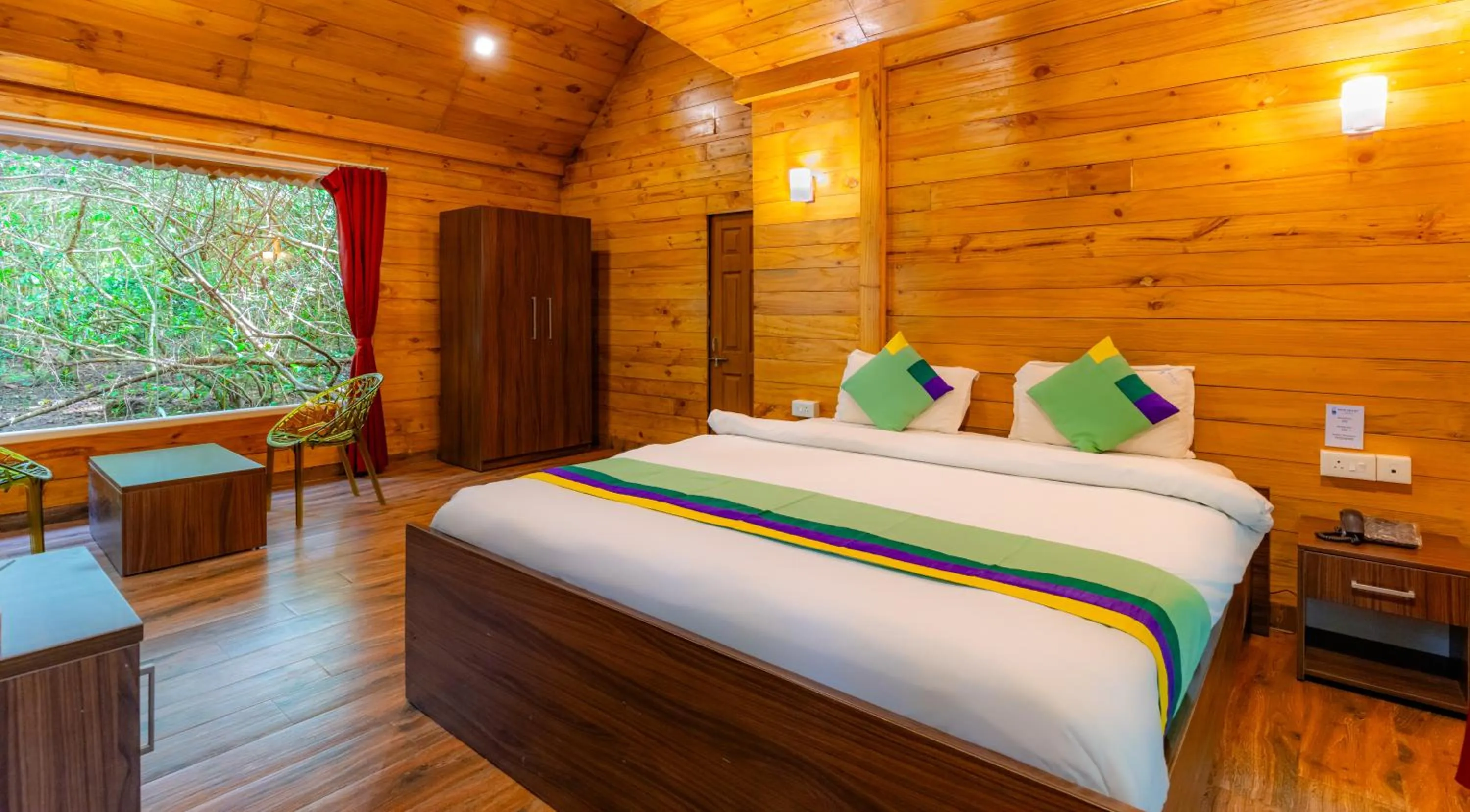 Bed in Treebo Rock Valley