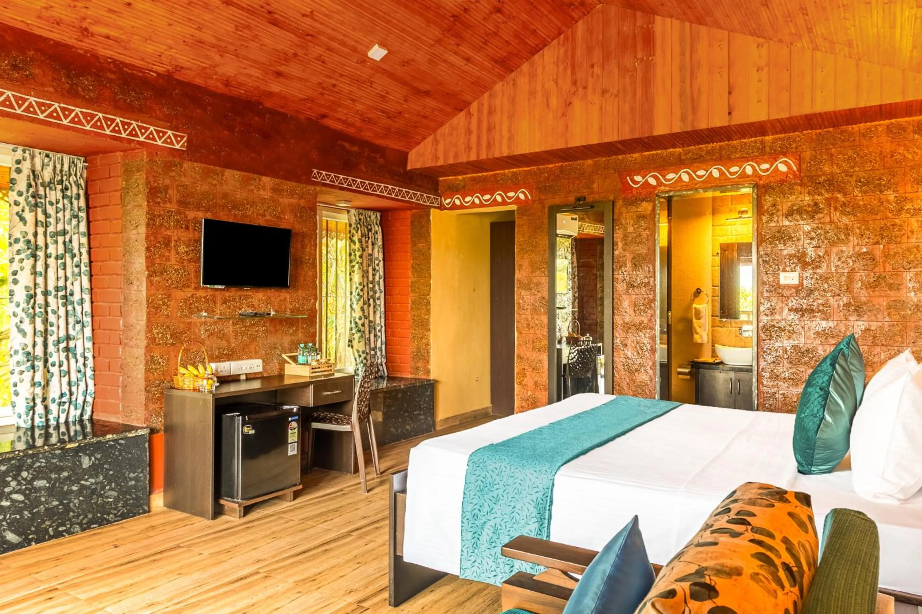 TV and multimedia, Bed in Nature Trails Rock Valley, Goa