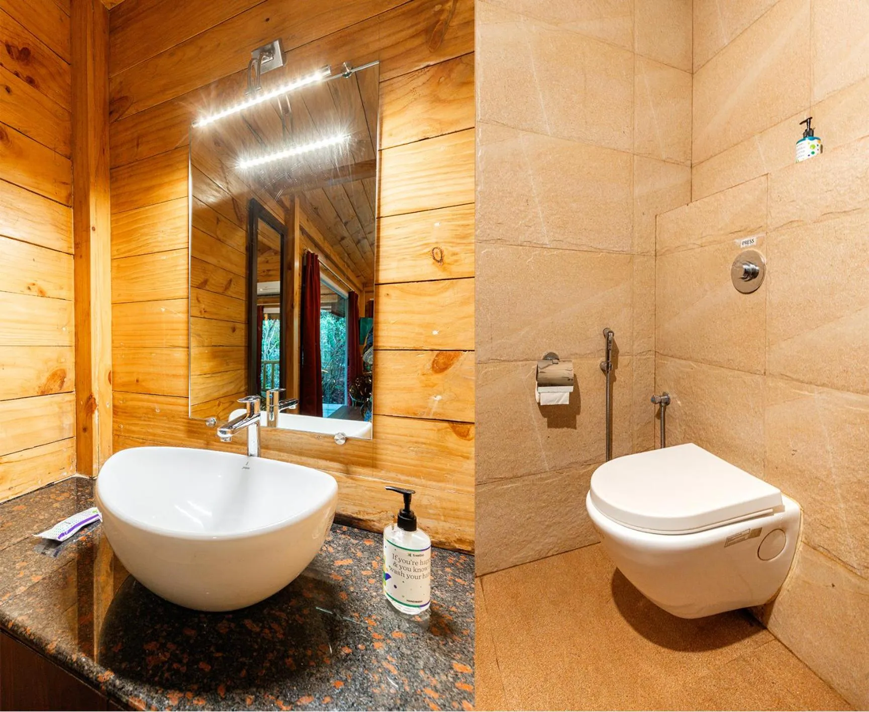 Toilet in Treebo Rock Valley