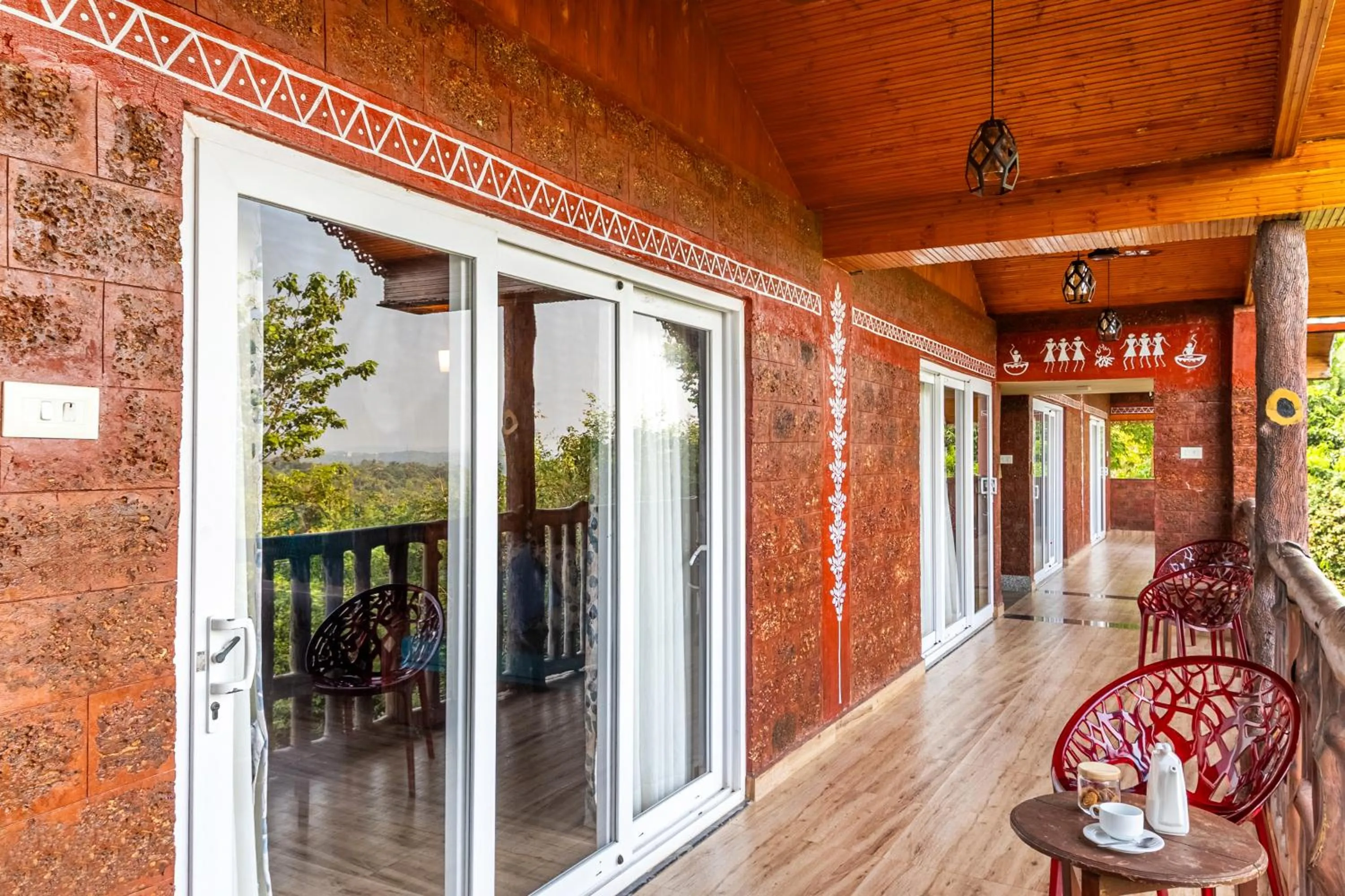 Balcony/Terrace in Nature Trails Rock Valley, Goa