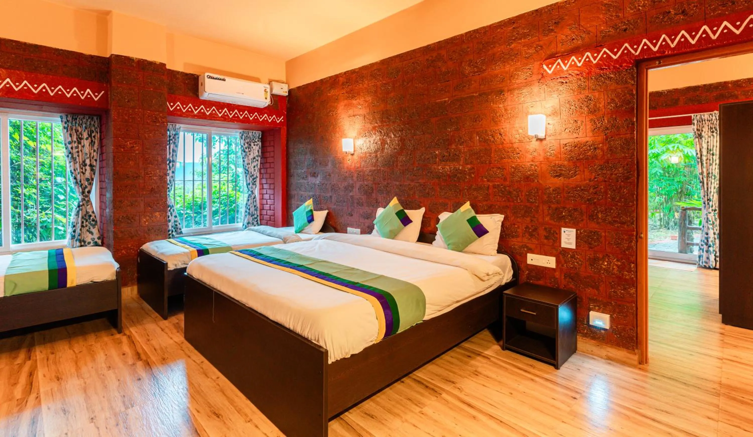 Bed in Treebo Rock Valley