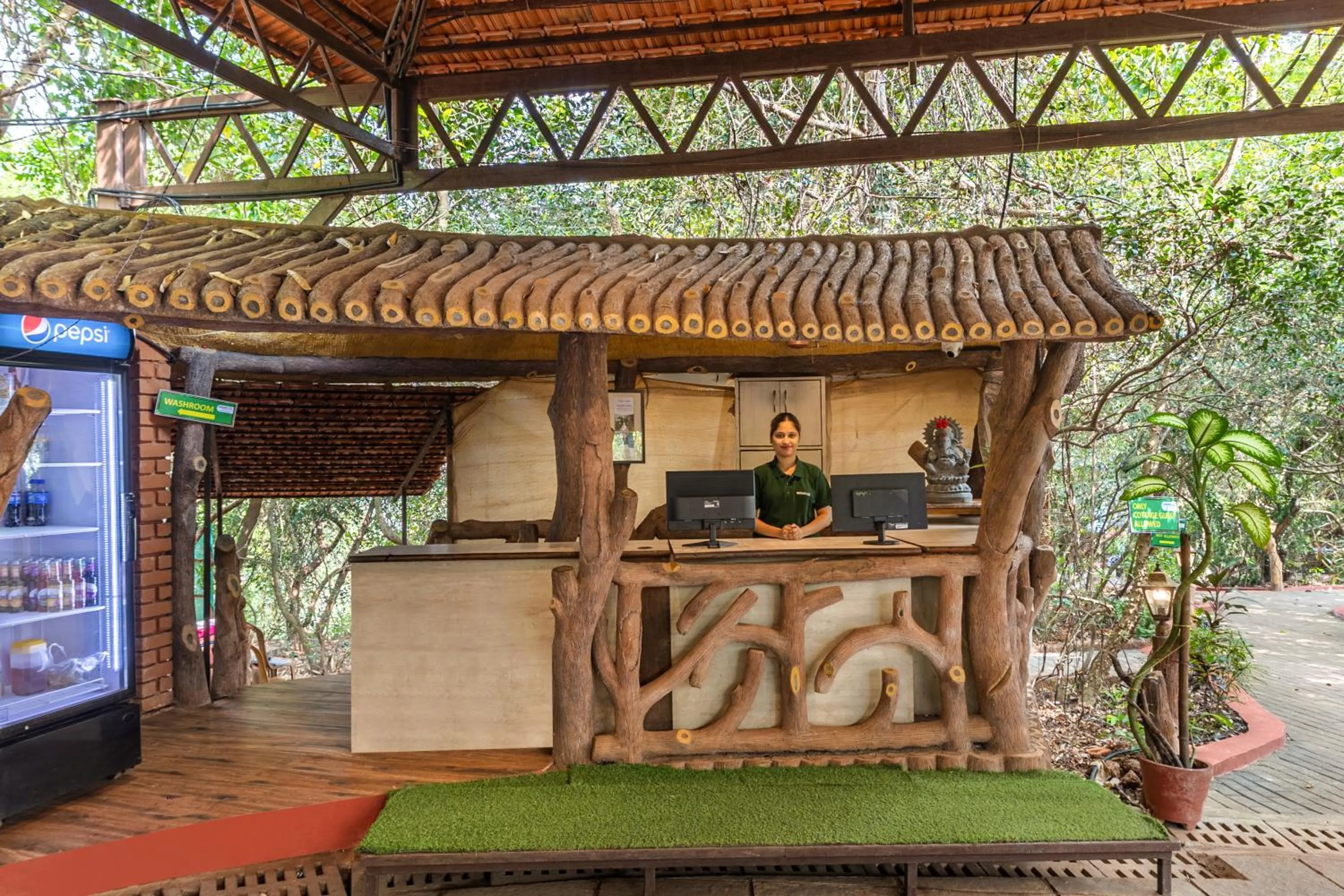 Lobby or reception in Nature Trails Rock Valley, Goa