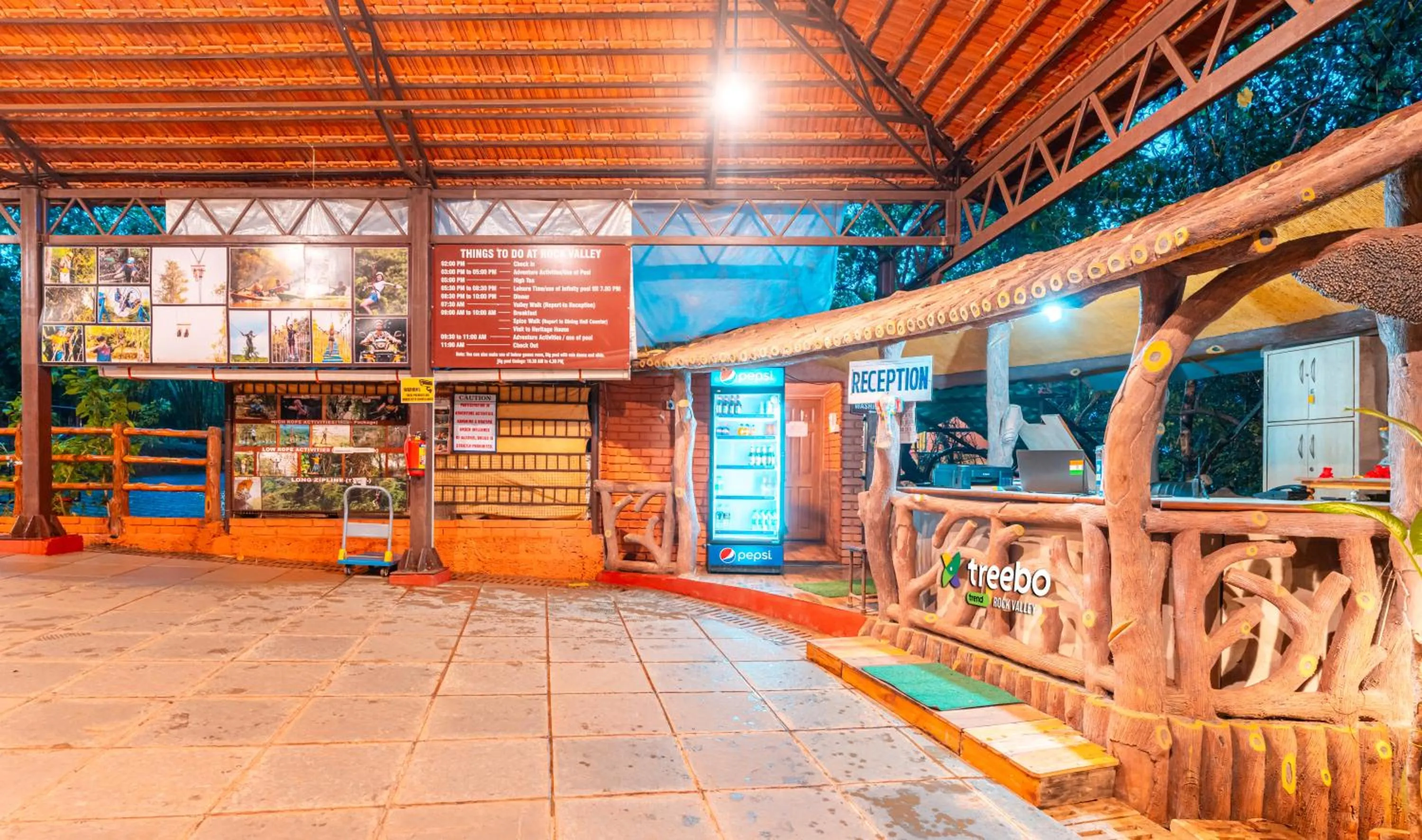 Lobby or reception in Treebo Rock Valley