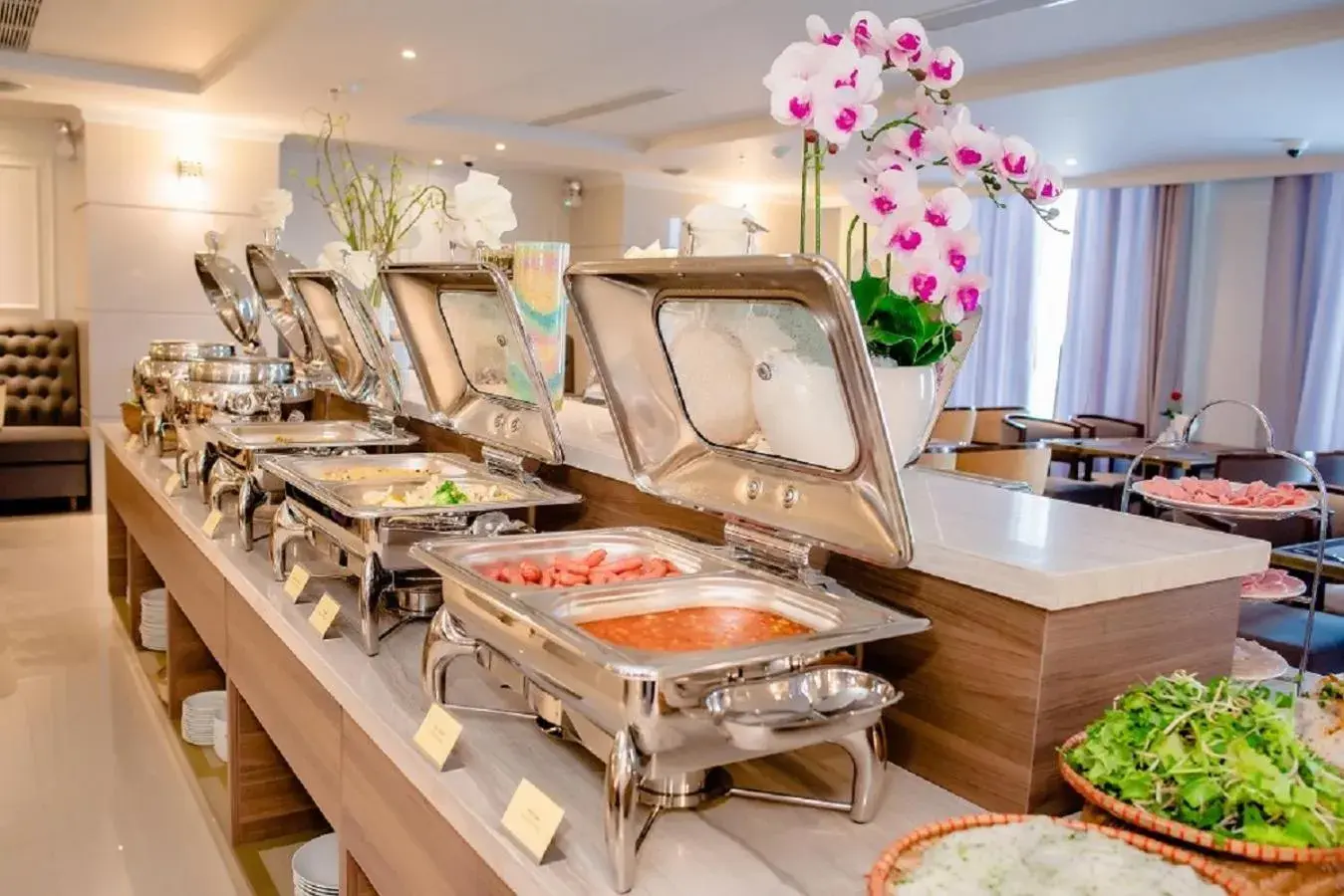 Breakfast in Glamour Hotel Da Nang Breakfast in Glamour Hotel Da Nang