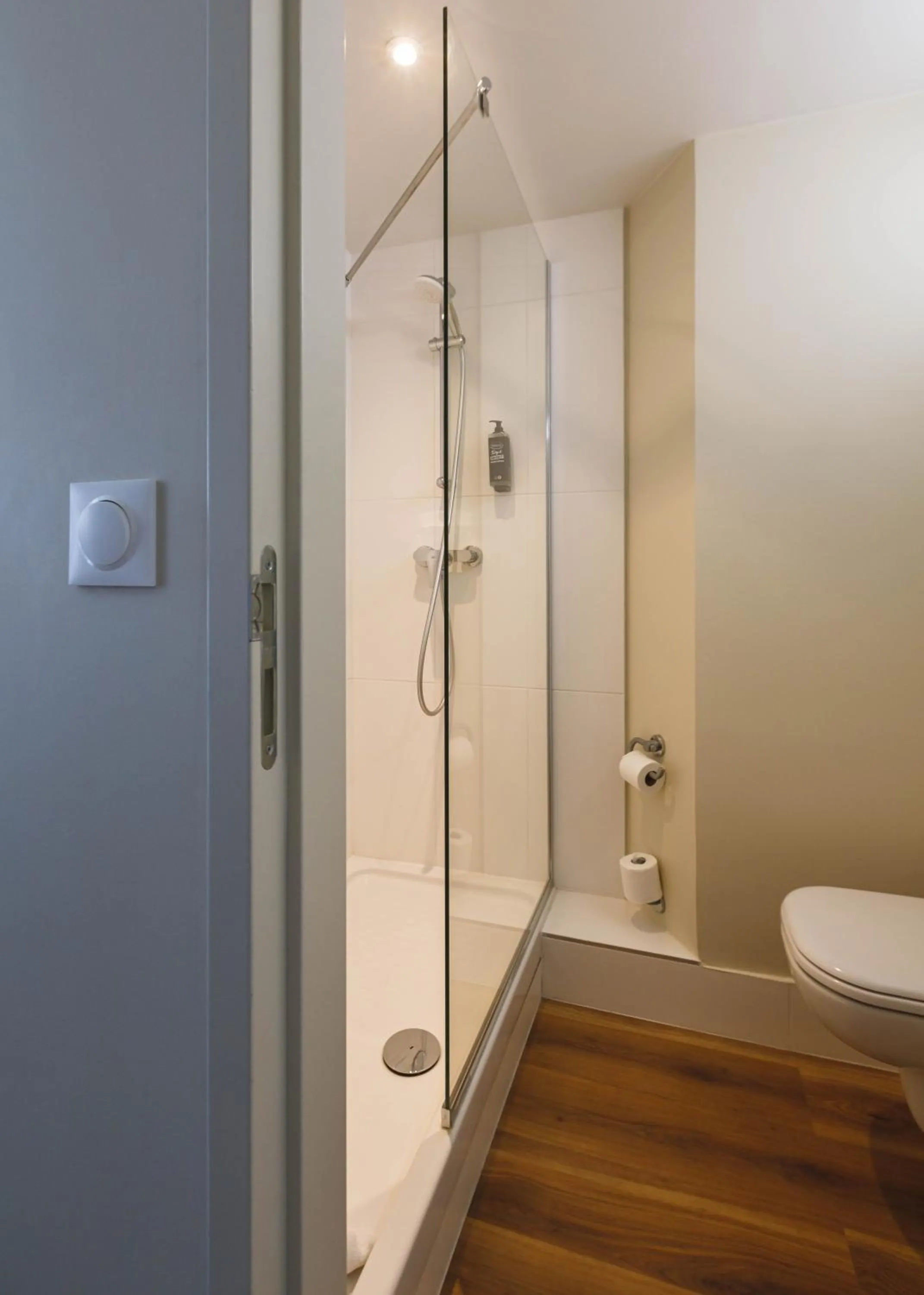 Bathroom in ibis budget Lyon Villeurbanne