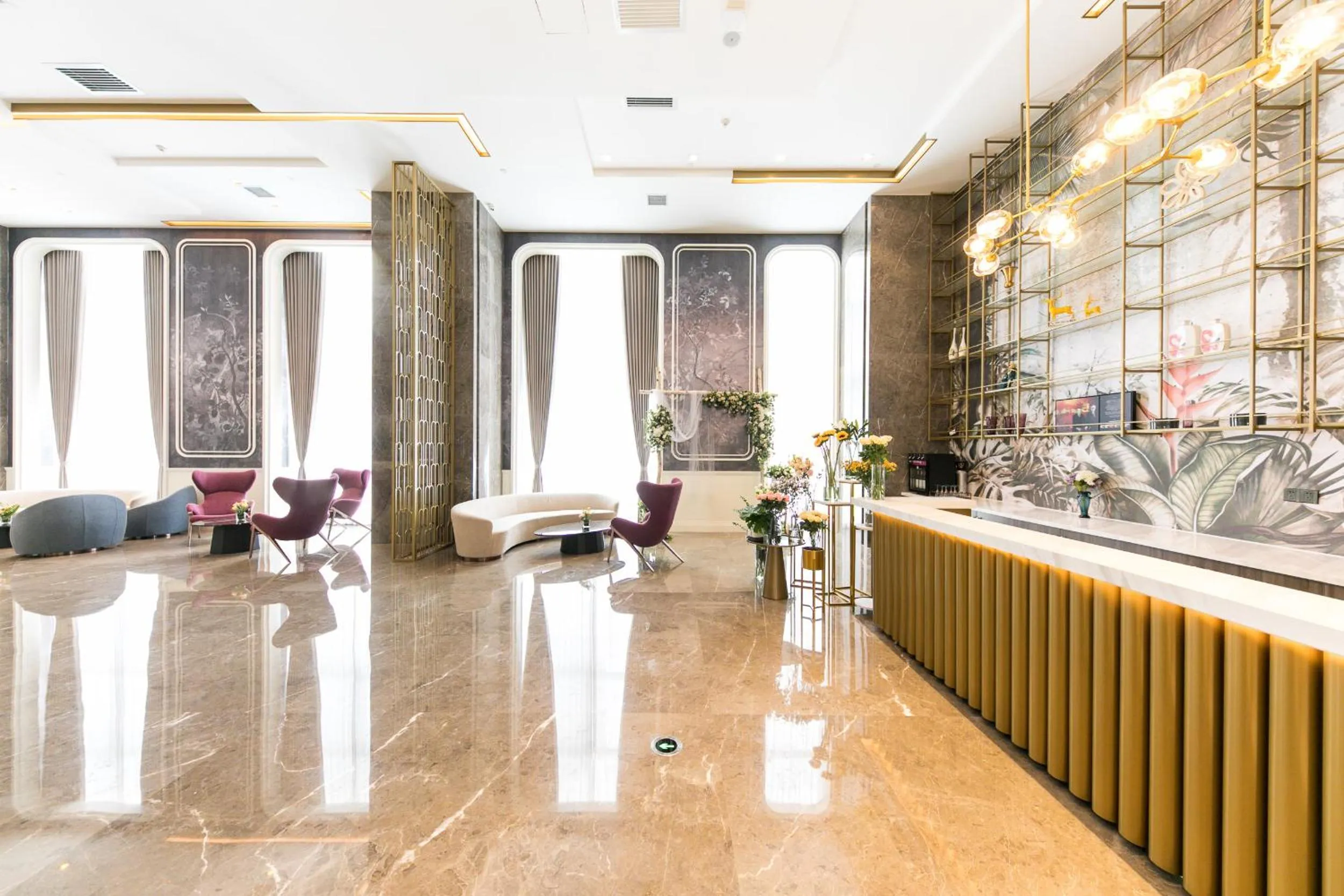 Living room in Mercure Xi'an Qujiang