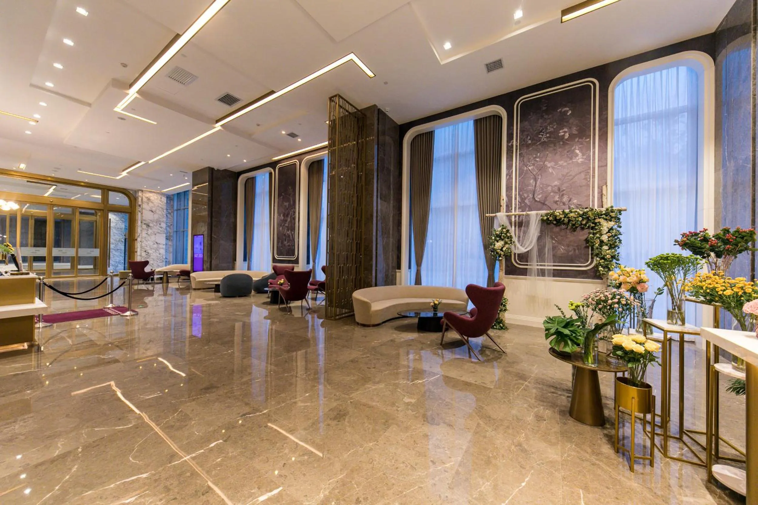 Seating area in Mercure Xi'an Qujiang