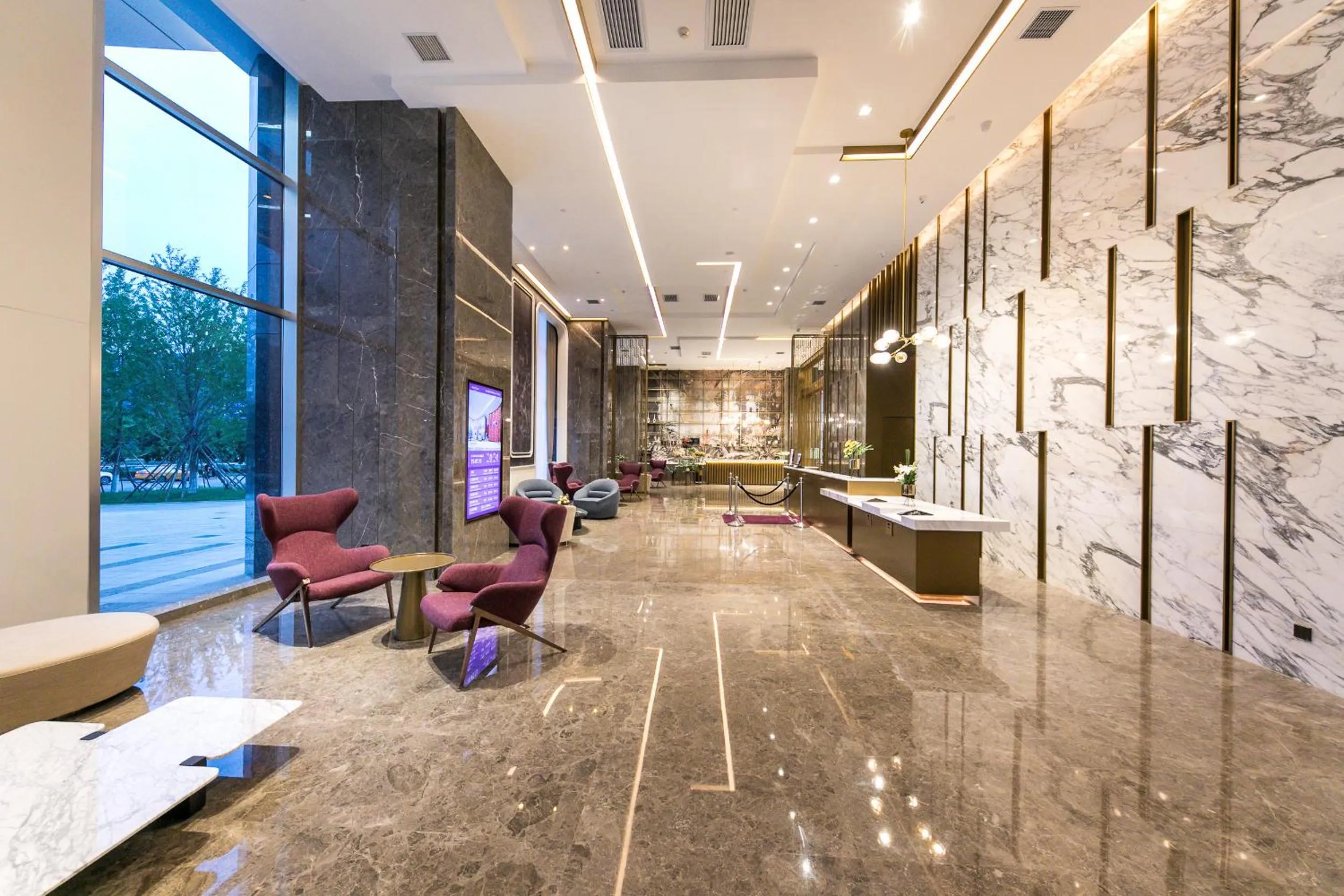 Seating area in Mercure Xi'an Qujiang