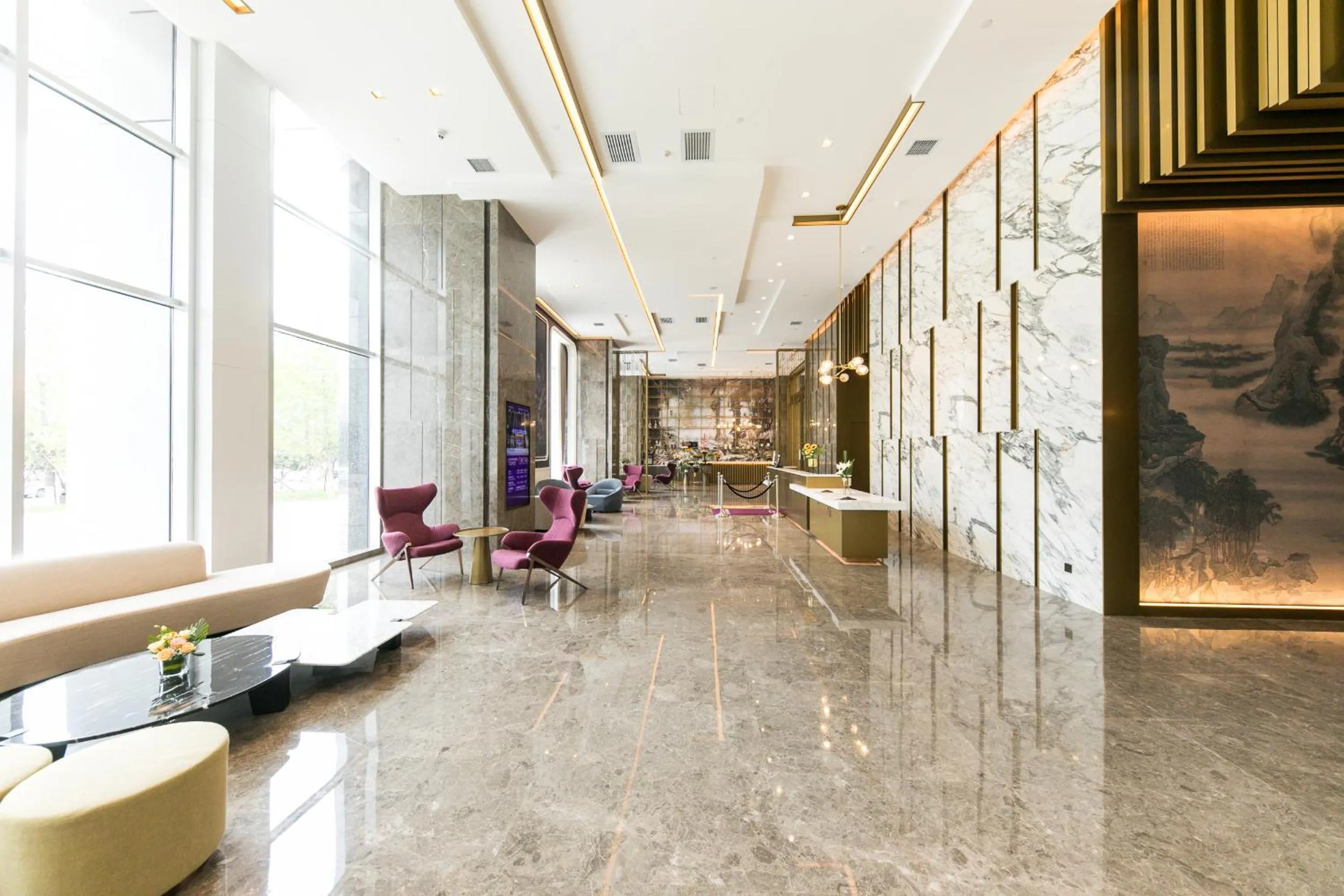 Seating area in Mercure Xi'an Qujiang