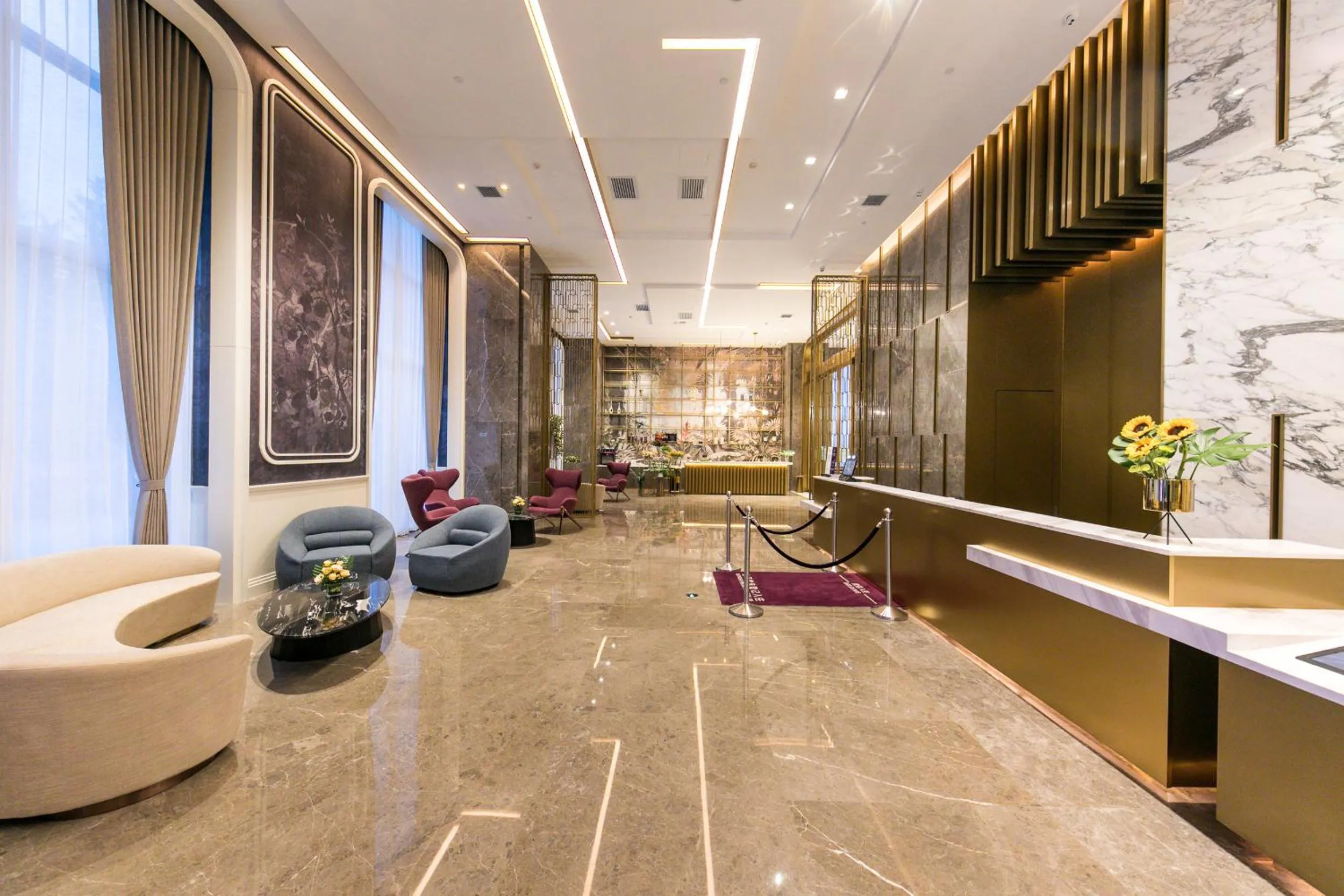 Living room in Mercure Xi'an Qujiang