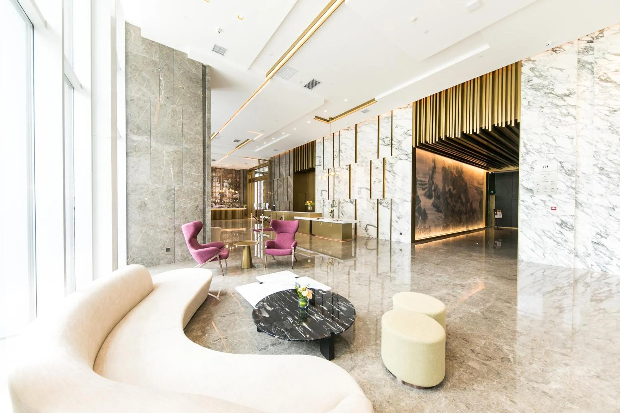 Seating area in Mercure Xi'an Qujiang