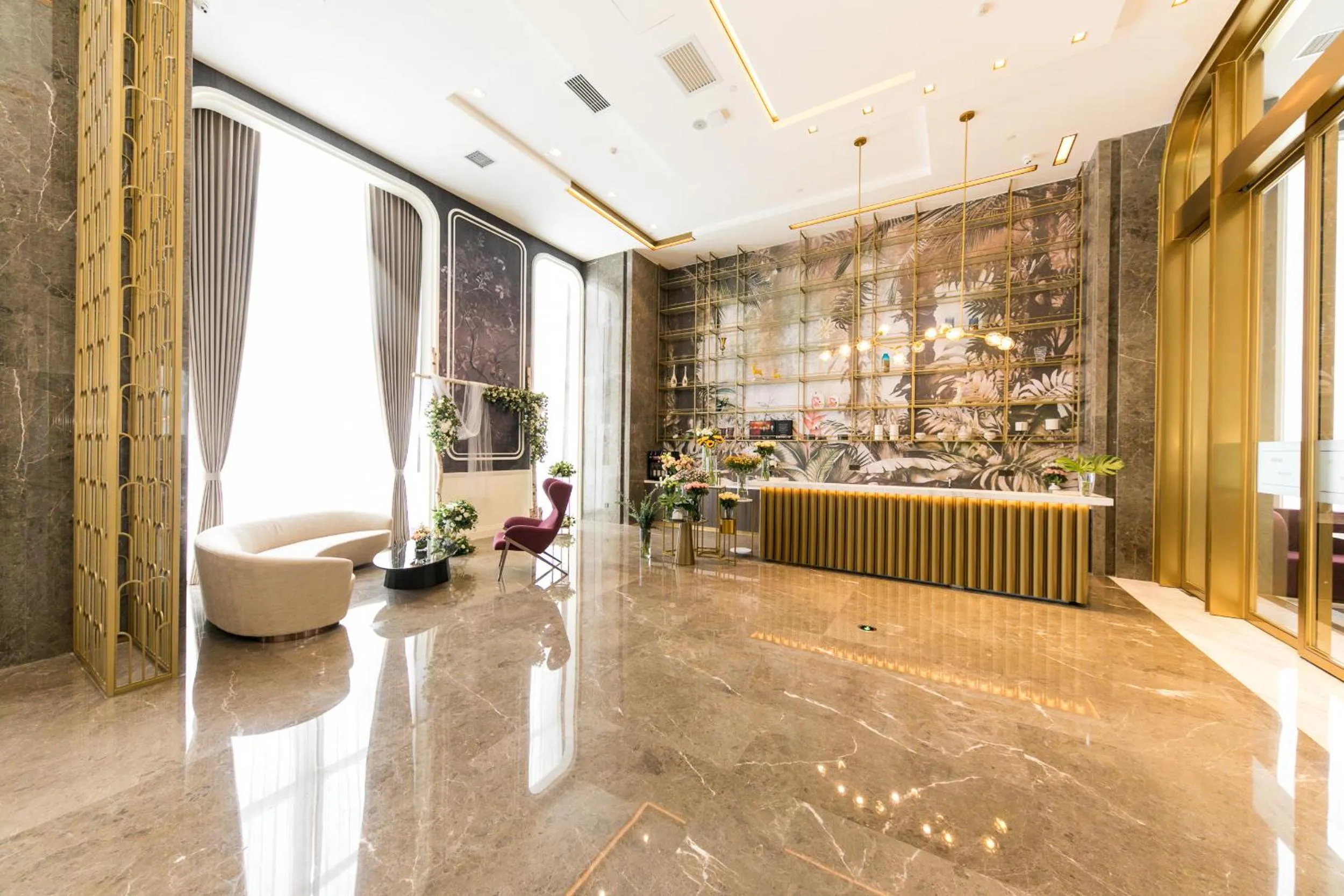 Seating area in Mercure Xi'an Qujiang