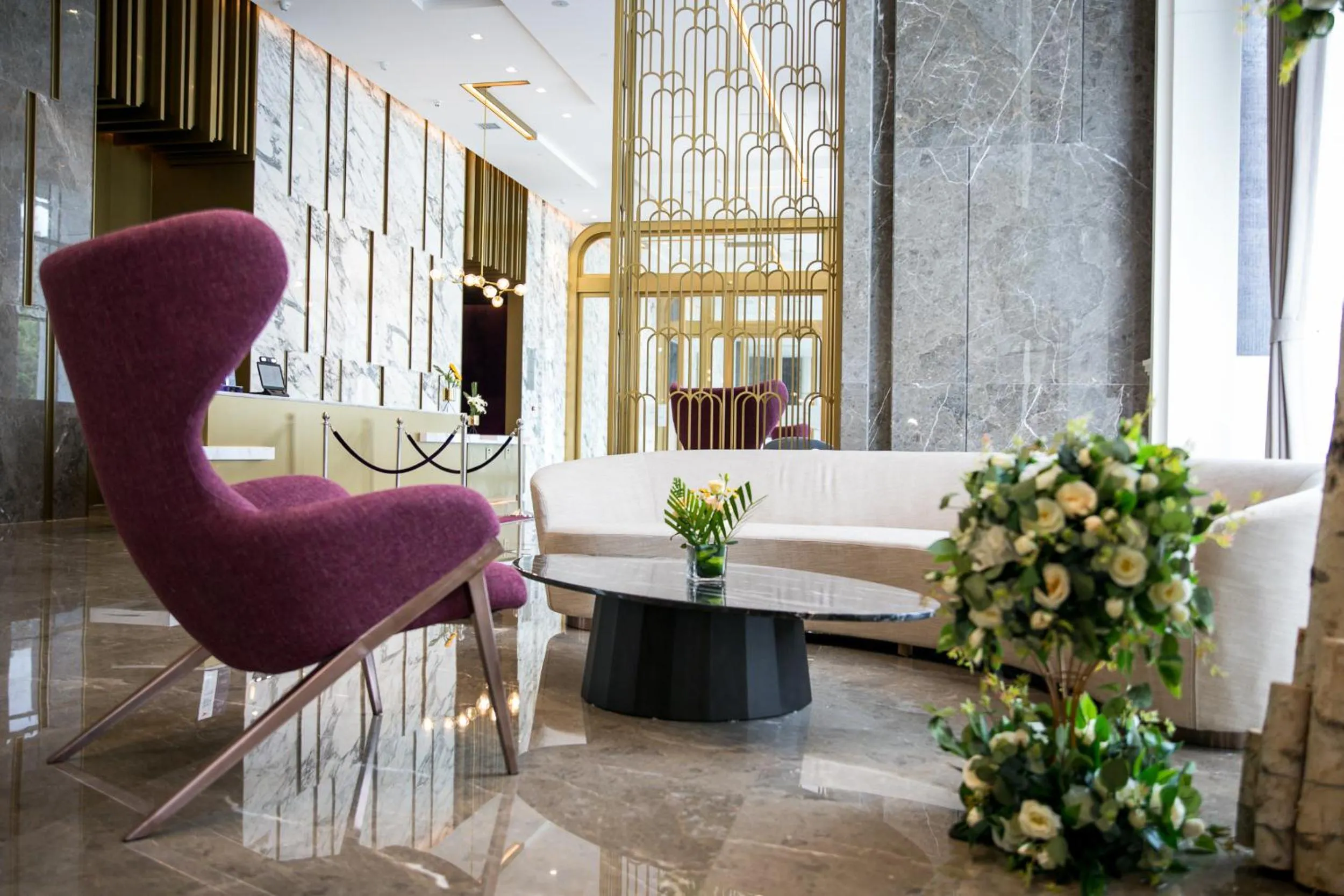 Seating area in Mercure Xi'an Qujiang