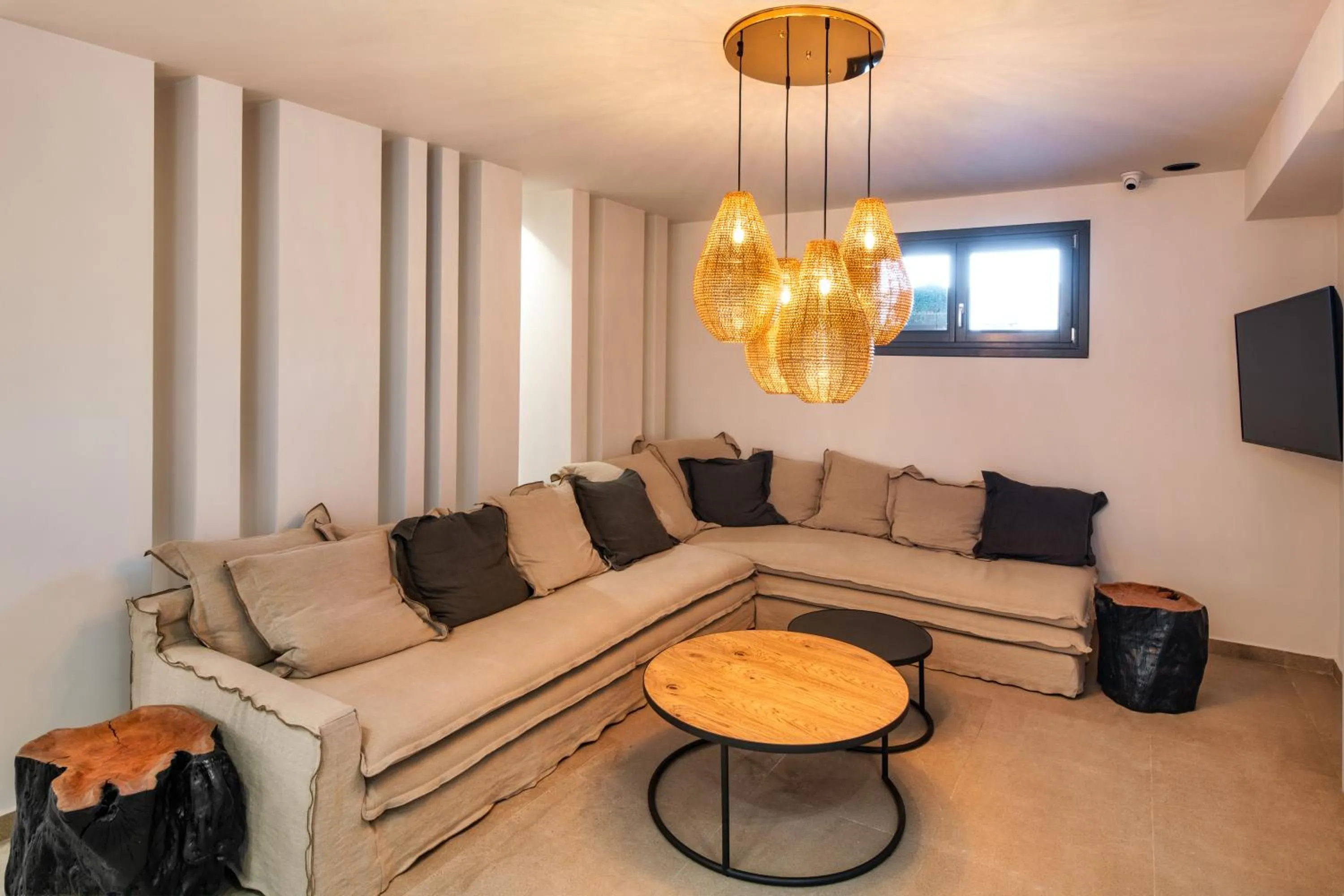 Living room in Uma Ray Suites