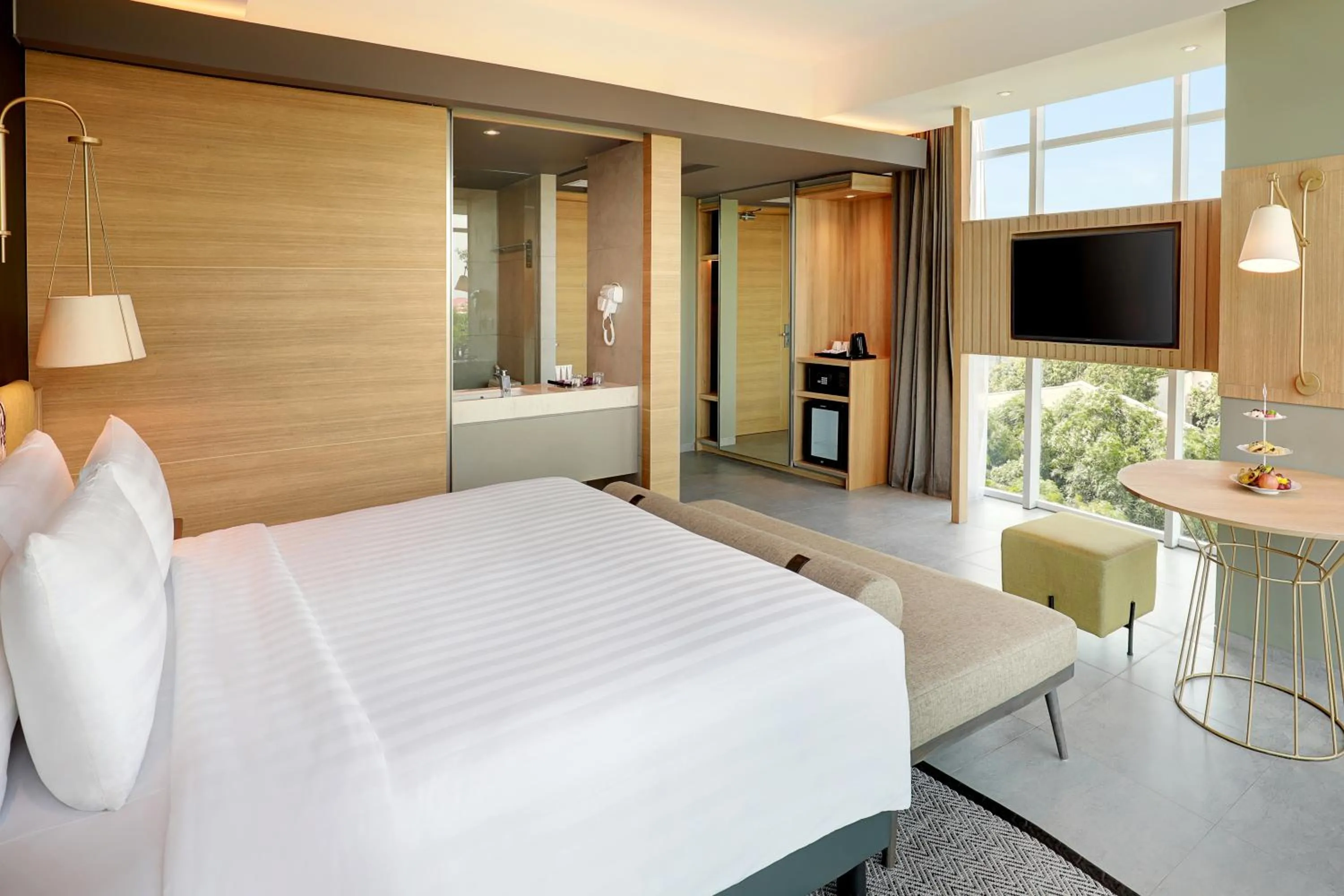 Bed in Mercure Makassar Nexa Pettarani