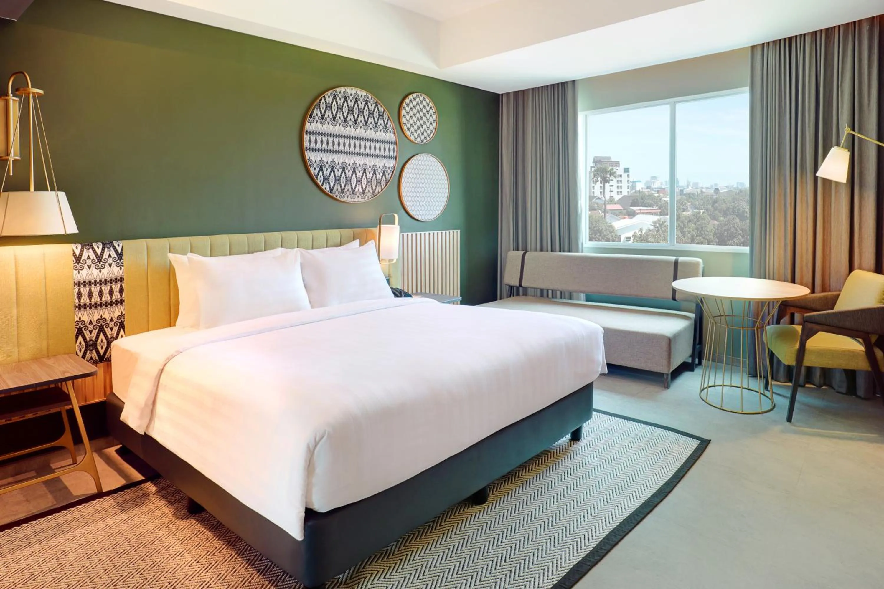 Bed in Mercure Makassar Nexa Pettarani