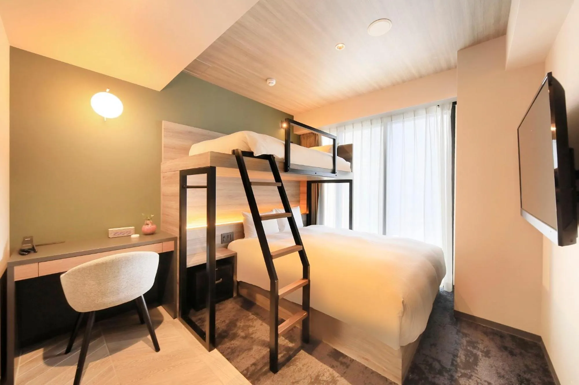 Photo of the whole room, Bed in QuintessaHotel FukuokaHakata Relax&Sleep