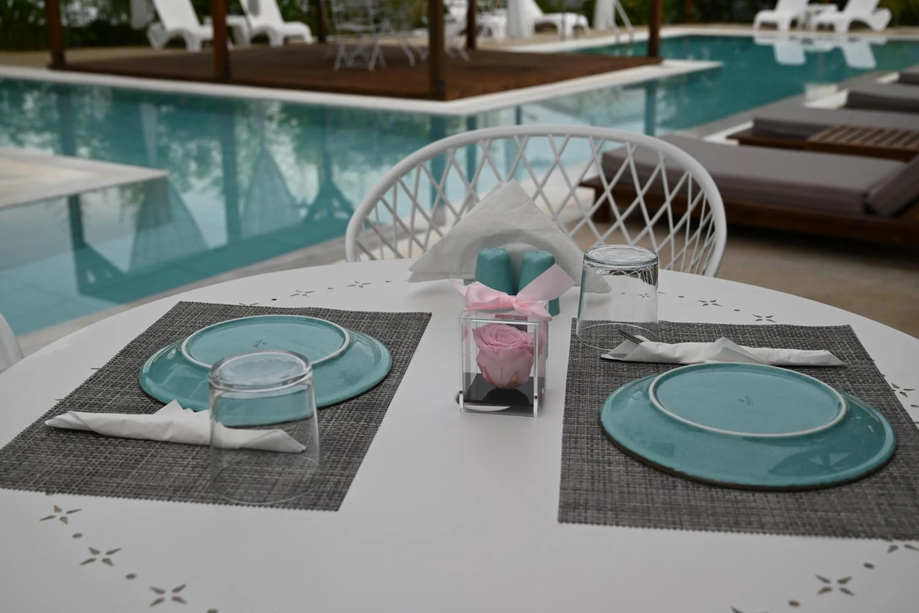Swimming pool in Agorastos Luxury Living